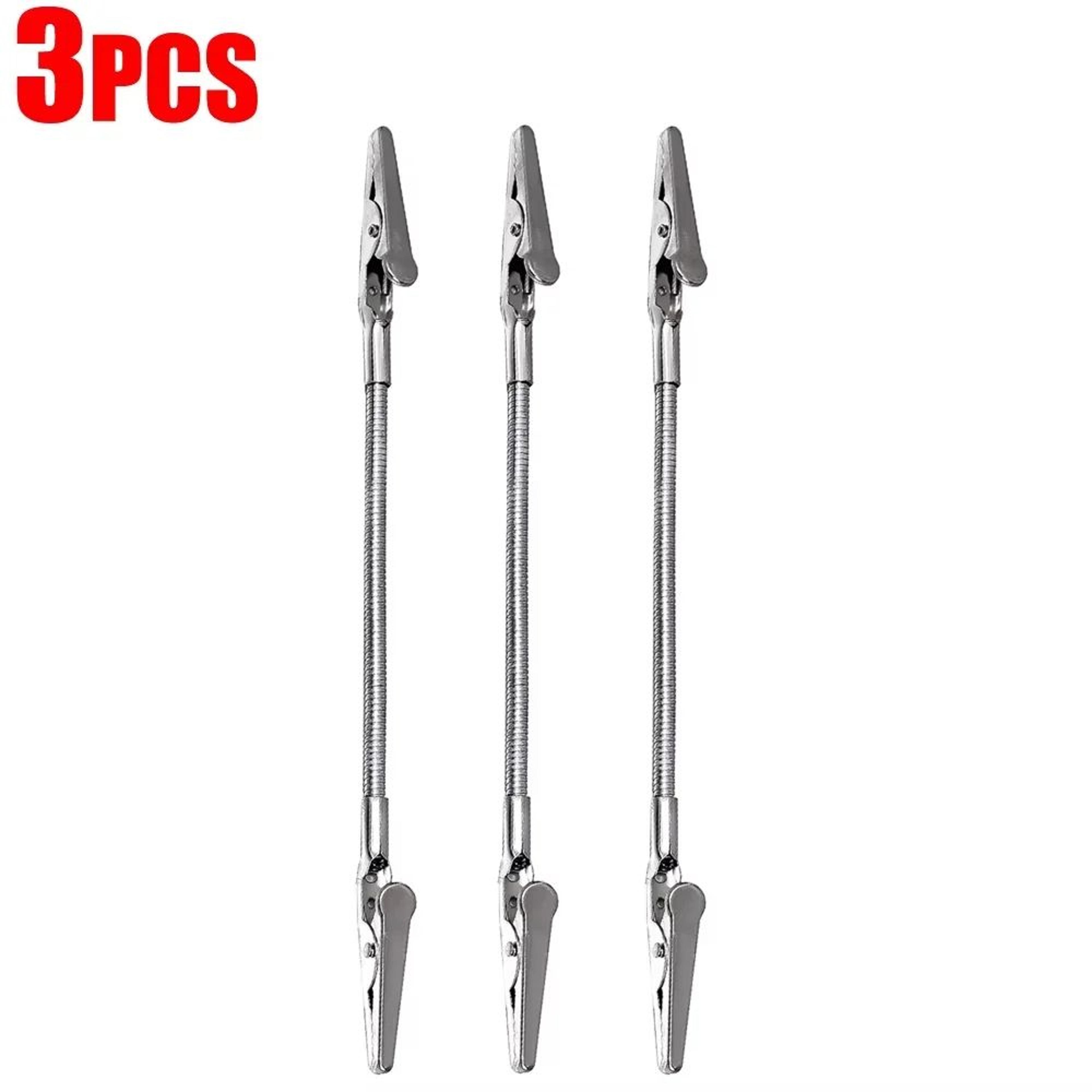 Stainless Steel Long Tail Clip Clamp  MultiPurpose Photo Holder  Desk Organizer For Home Office  Sc 6