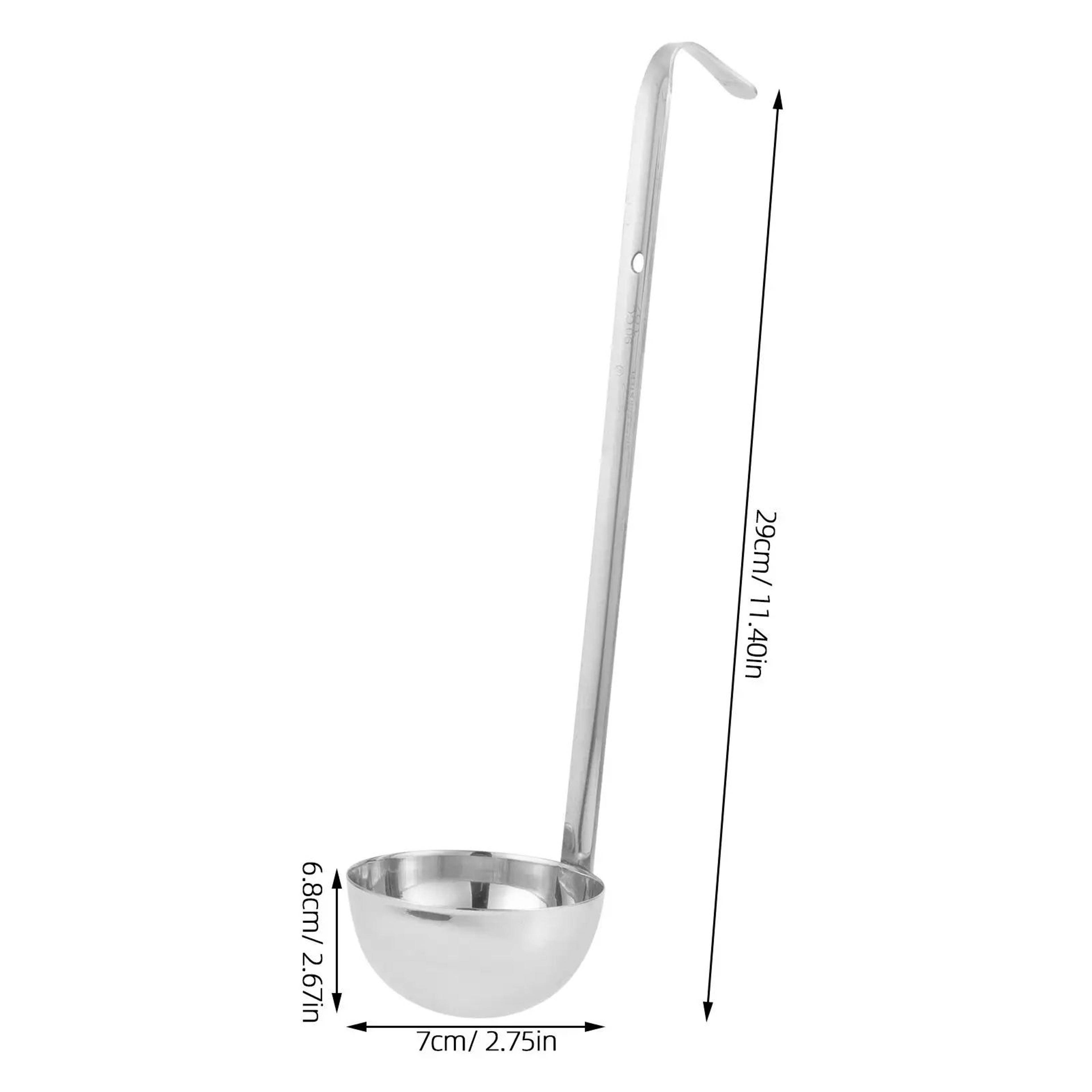 ServePro Stainless Steel Ladle  Measuring Spoon Set  Durable Soup Sauce  Serving Kitchen Tools 7