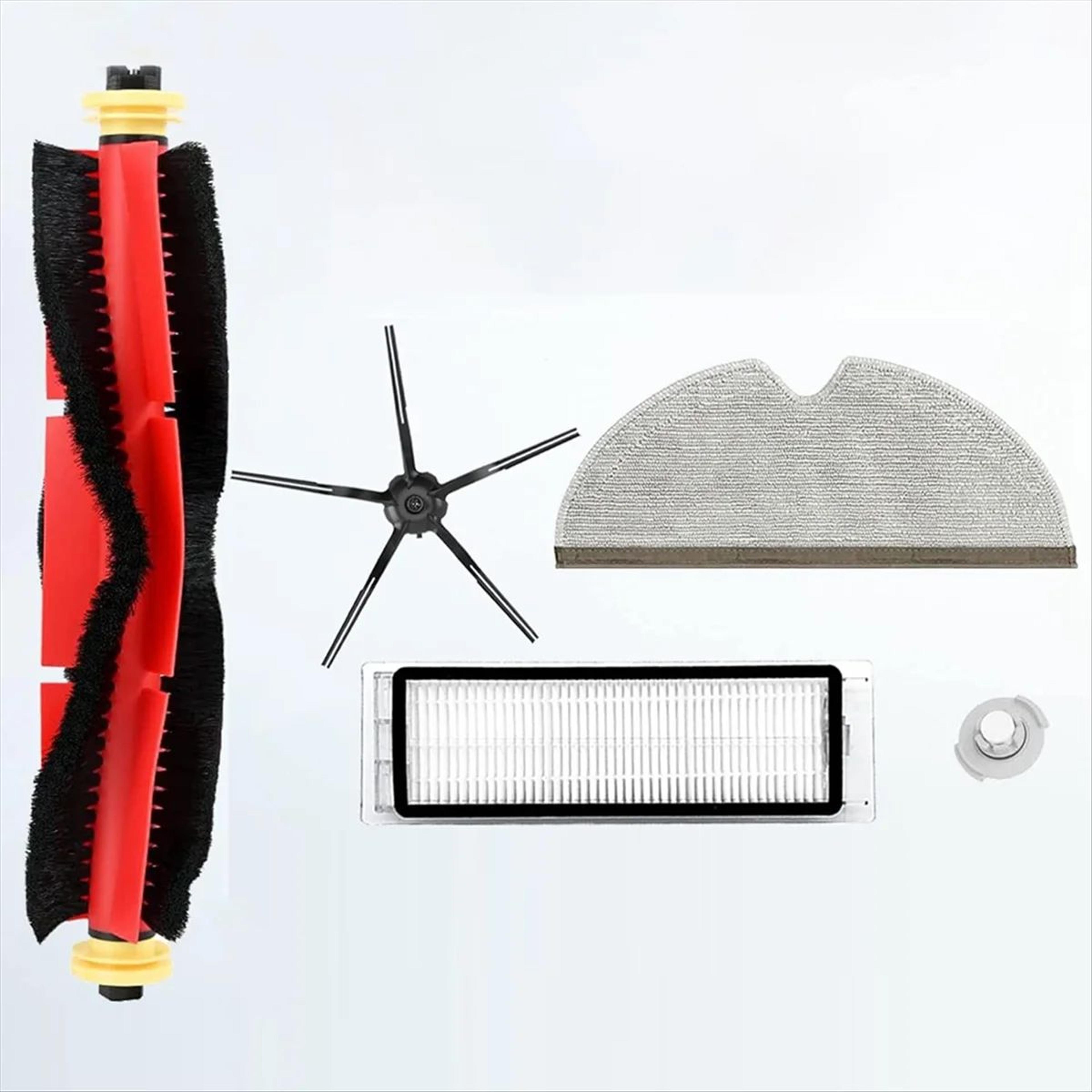 CleanPro Replacement Parts Kit For Roborock S Series  Main Brush Side Brush HEPA Filter  Mop Cloth  5