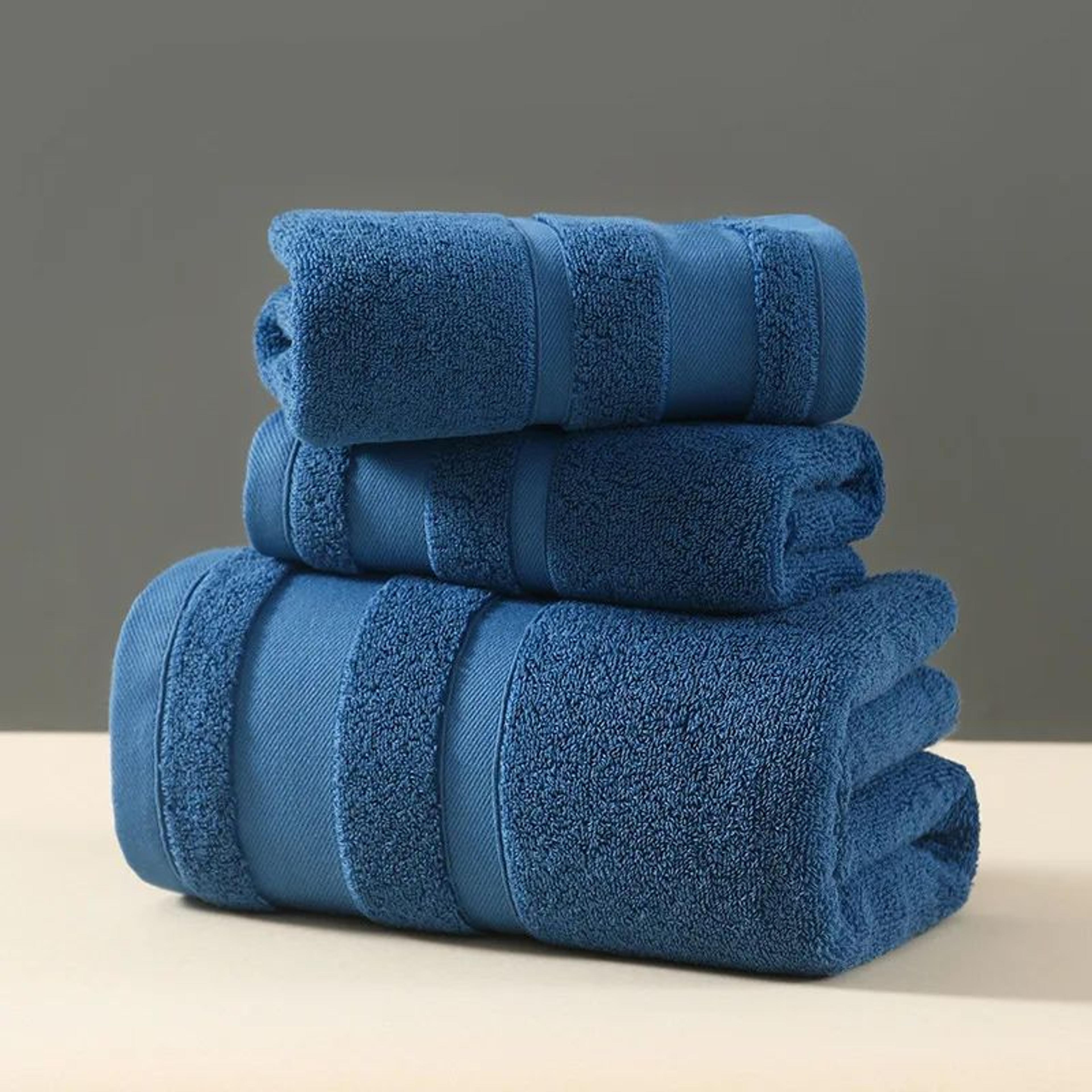 PureSoft Cotton Towel Set  UltraAbsorbent Bath  Hand Towels In Multiple Sizes Gift Set 6