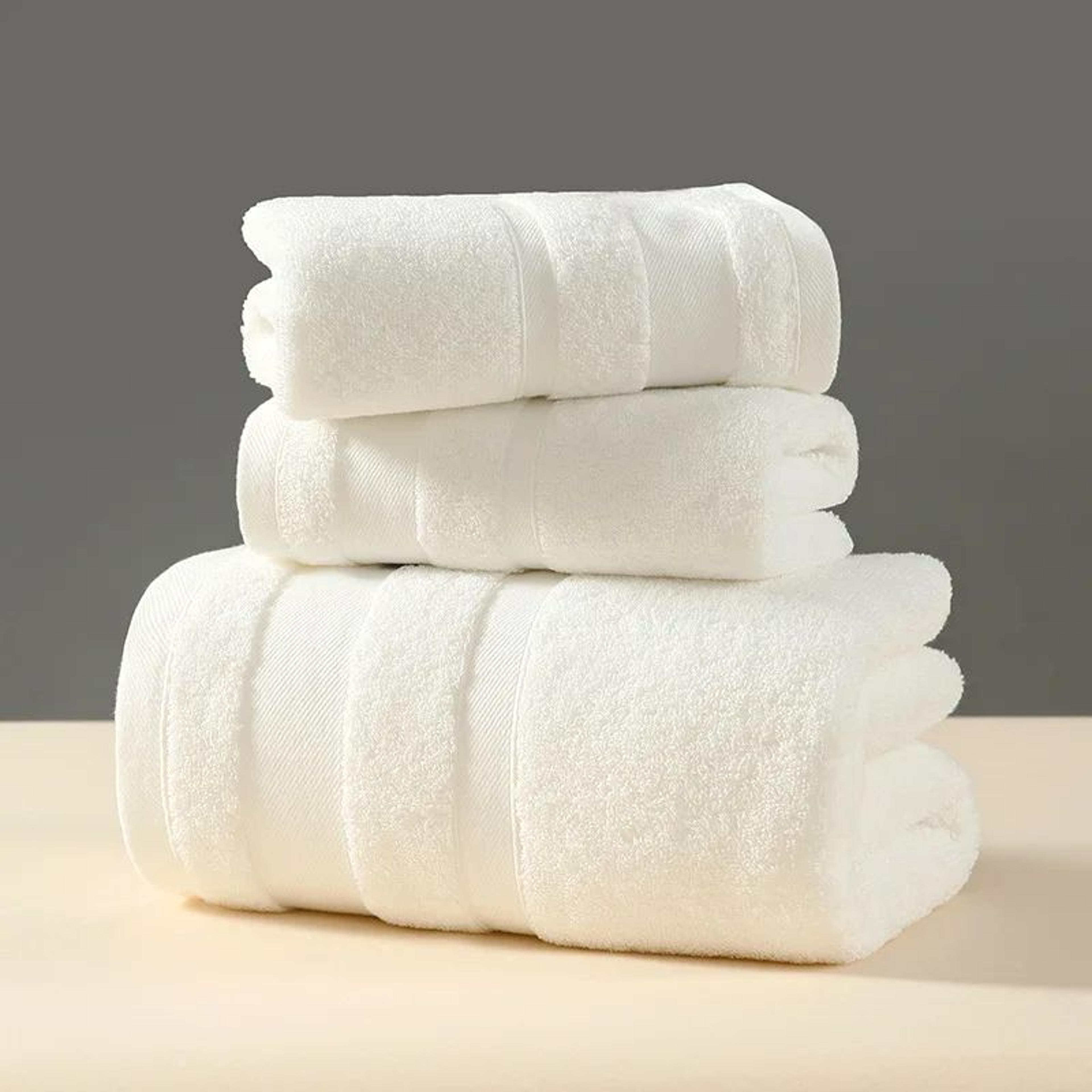 PureSoft Cotton Towel Set  UltraAbsorbent Bath  Hand Towels In Multiple Sizes Gift Set 11