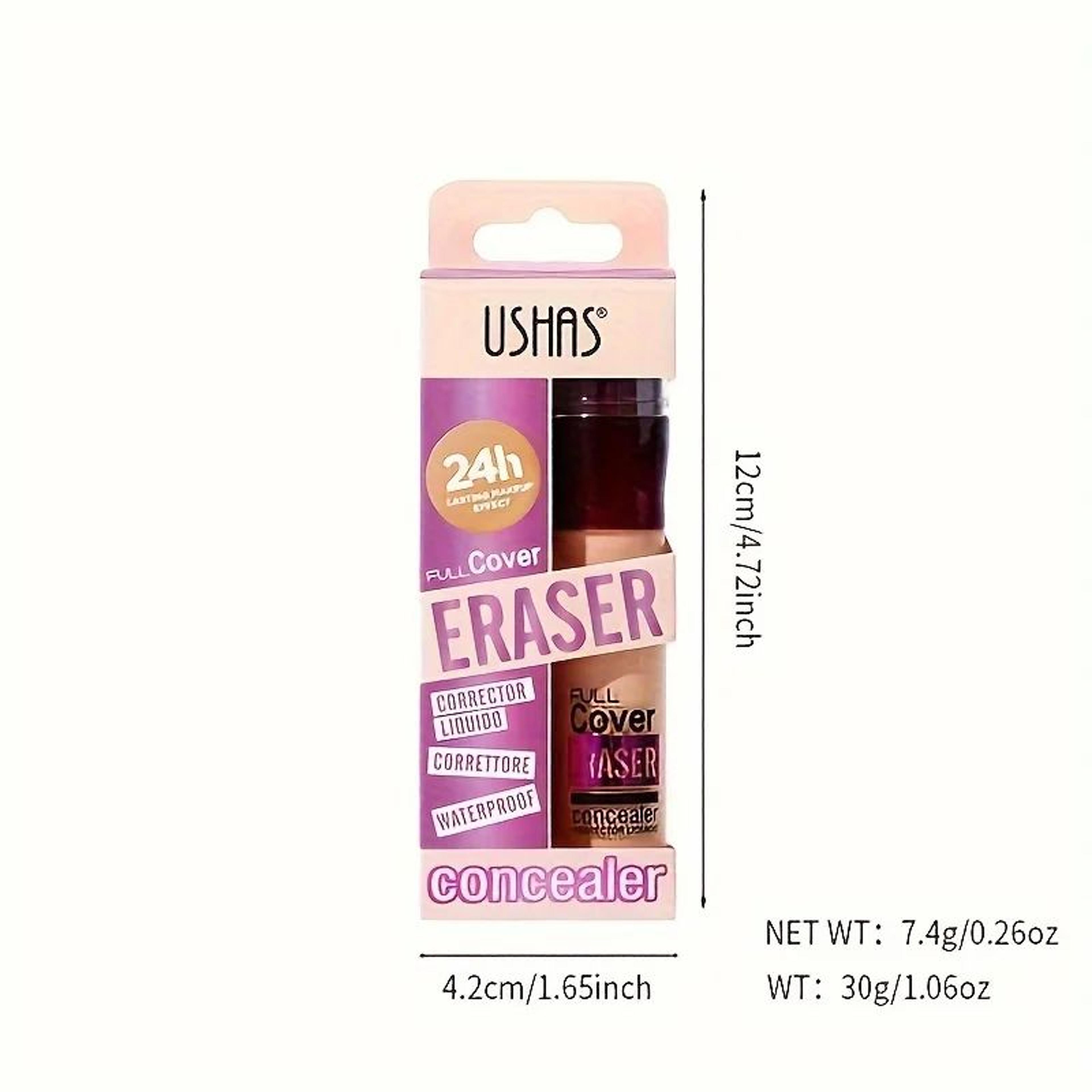 FlawlessCover Sponge Tip Concealer  LongLasting Liquid Foundation For Dark Circles  Blemishes 5