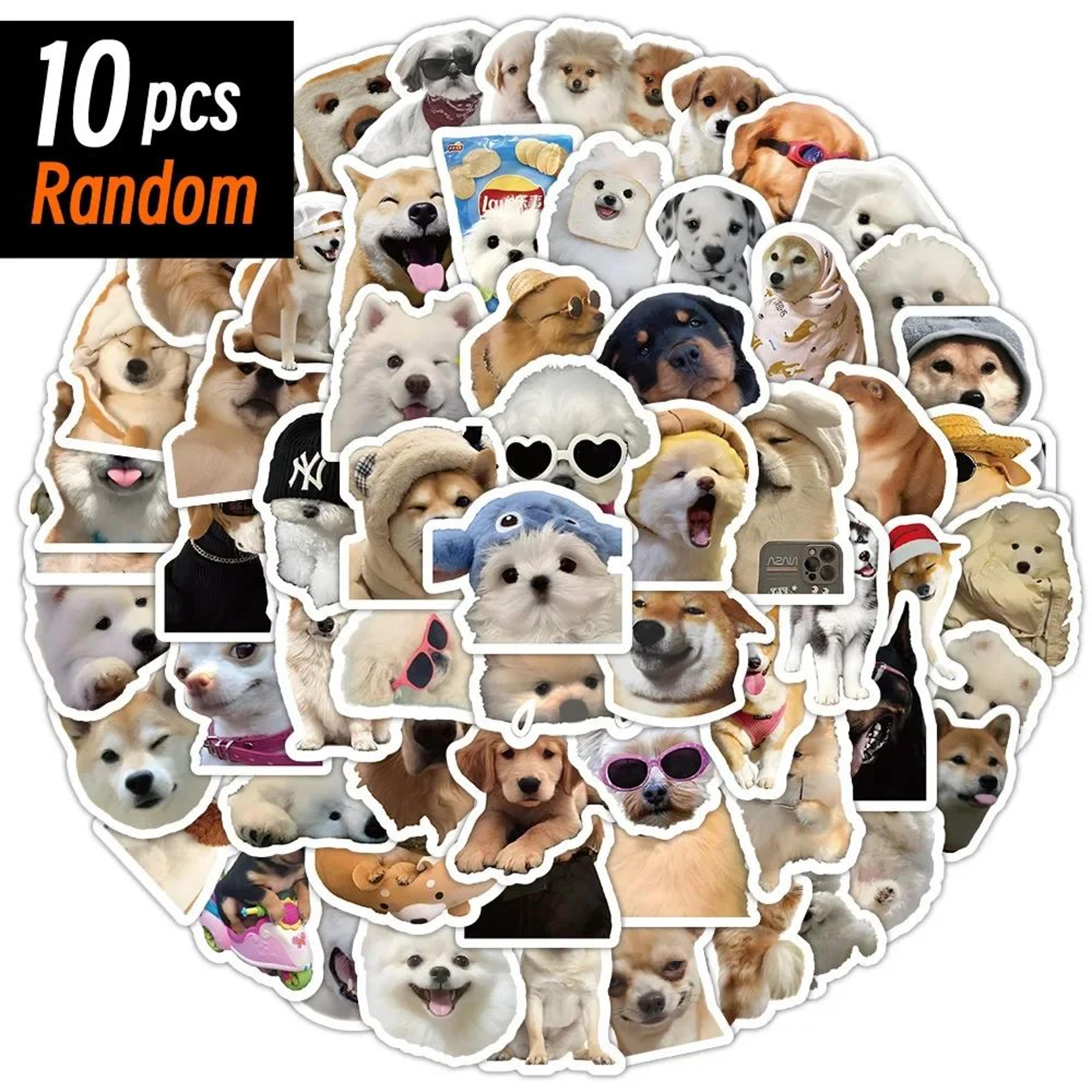 PawPop Funny Dog Sticker Pack  Cute Cartoon Graffiti Decals 1050100 Pcs 6