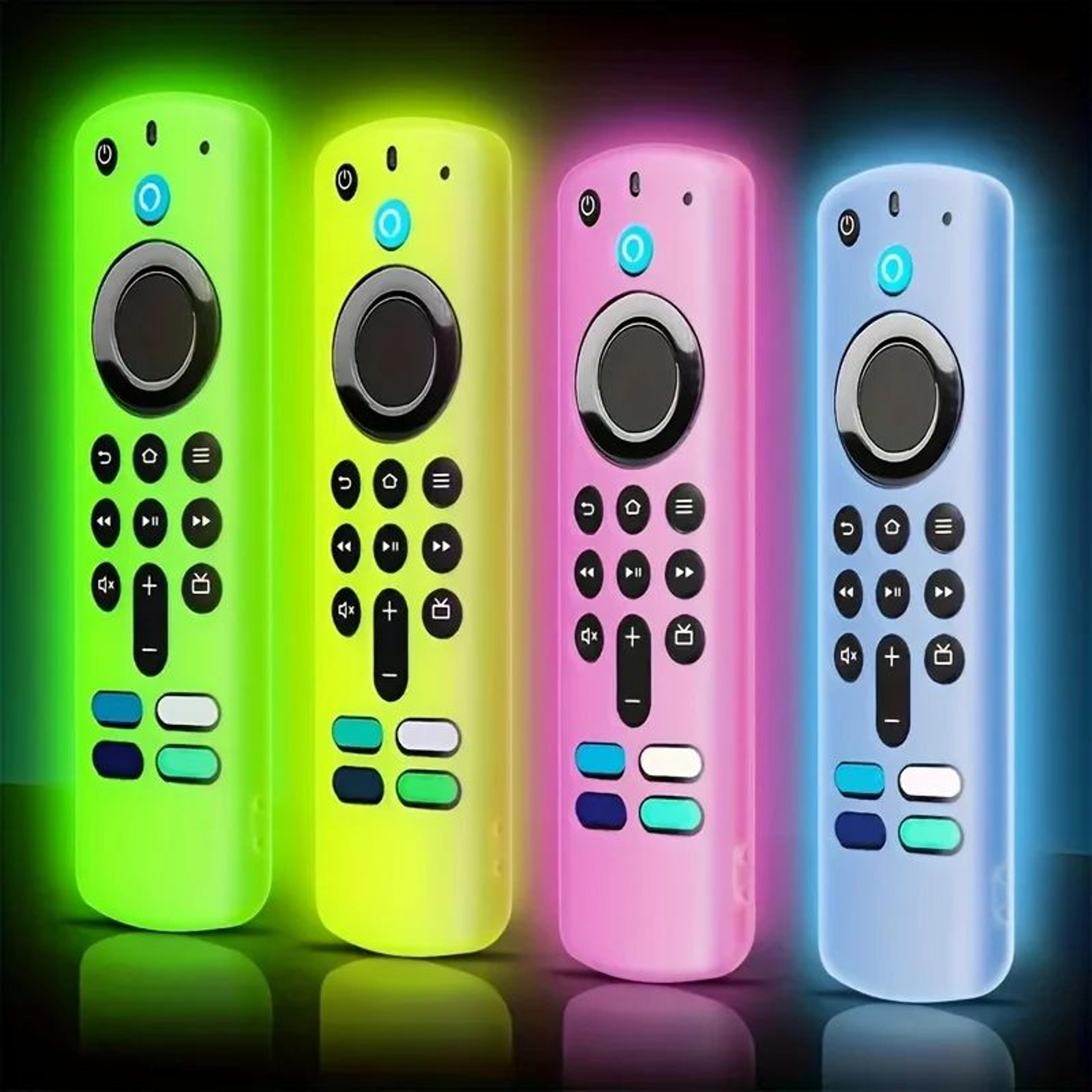 GlowGuard Silicone Remote Cover For Alexa Voice Remote  Luminous Protective Case For Fire TV Stick  0