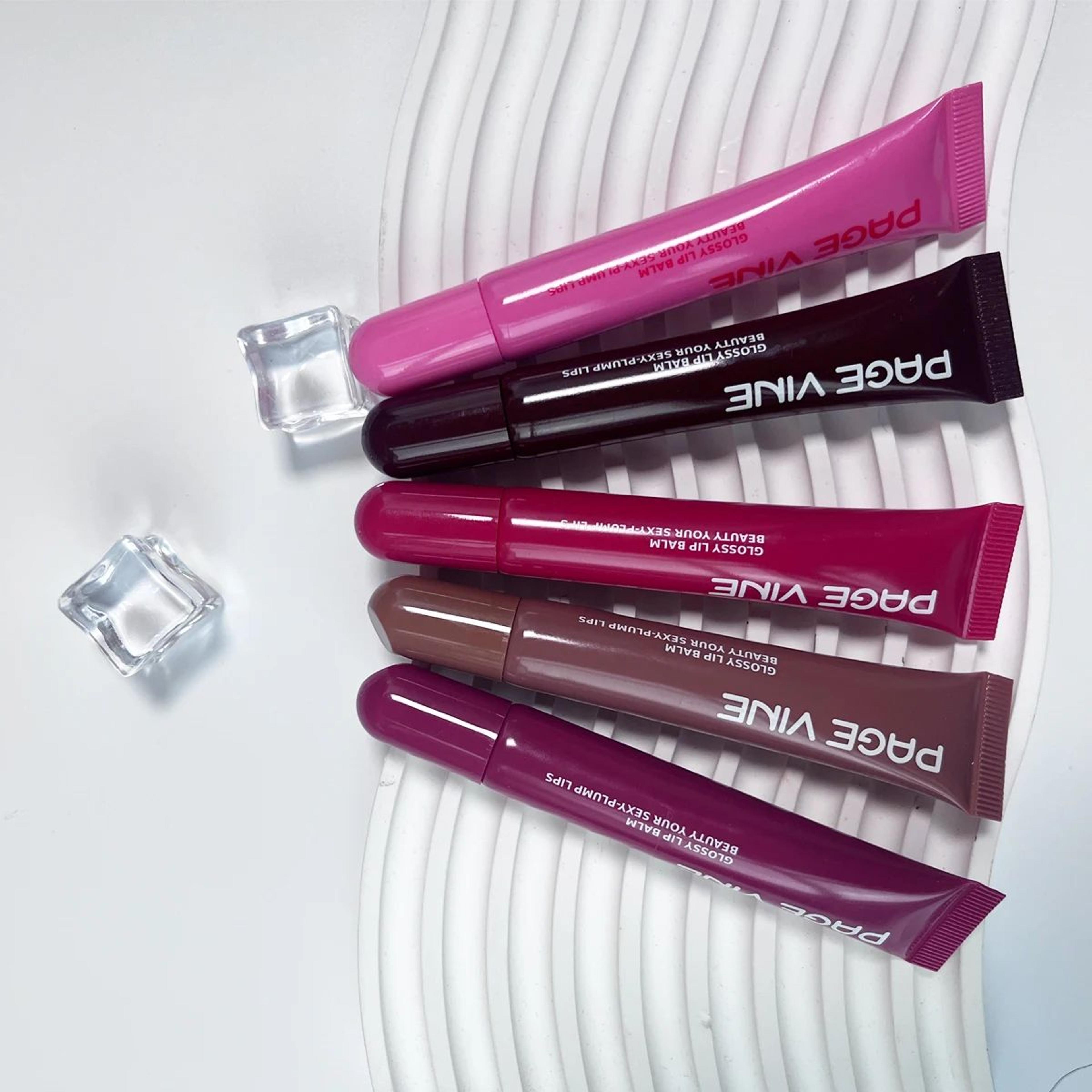 GlossyGlow Lip Gloss Phone Case  Moisturizing Raspberry Jelly Transparent Lip Gloss 2