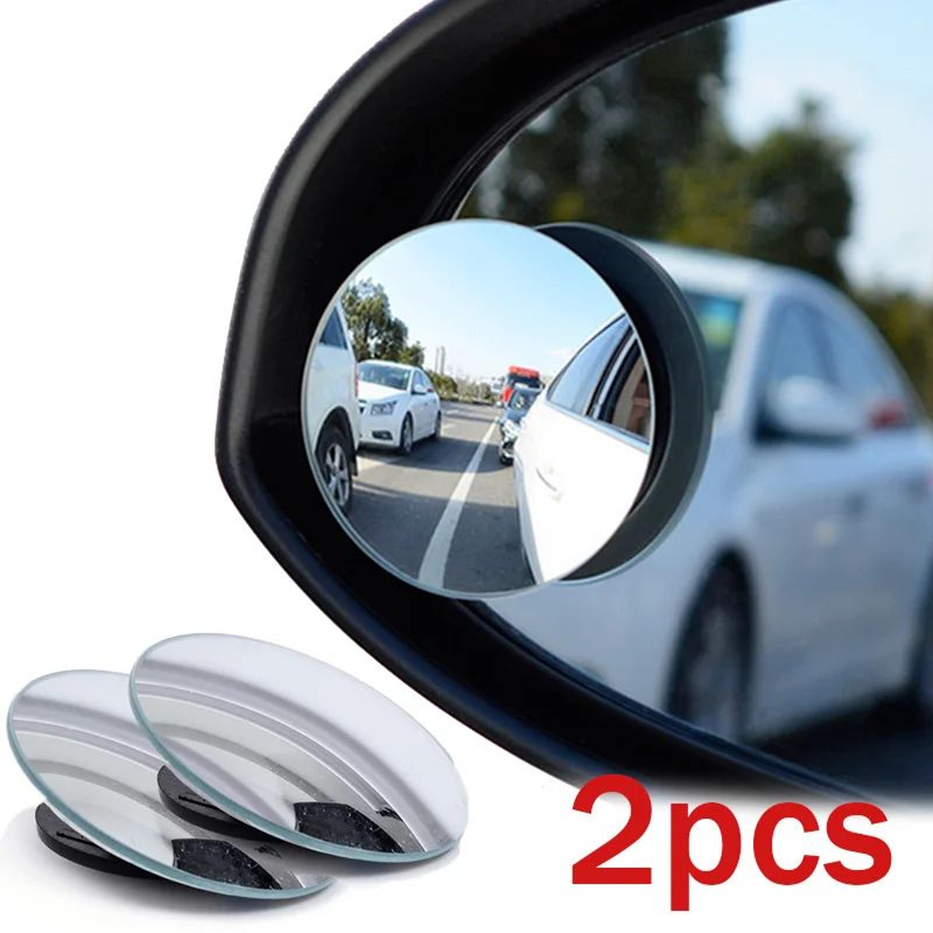 360 Adjustable Blind Spot Mirror  Wide Angle Convex Rear View Mirror For Safer Driving 5