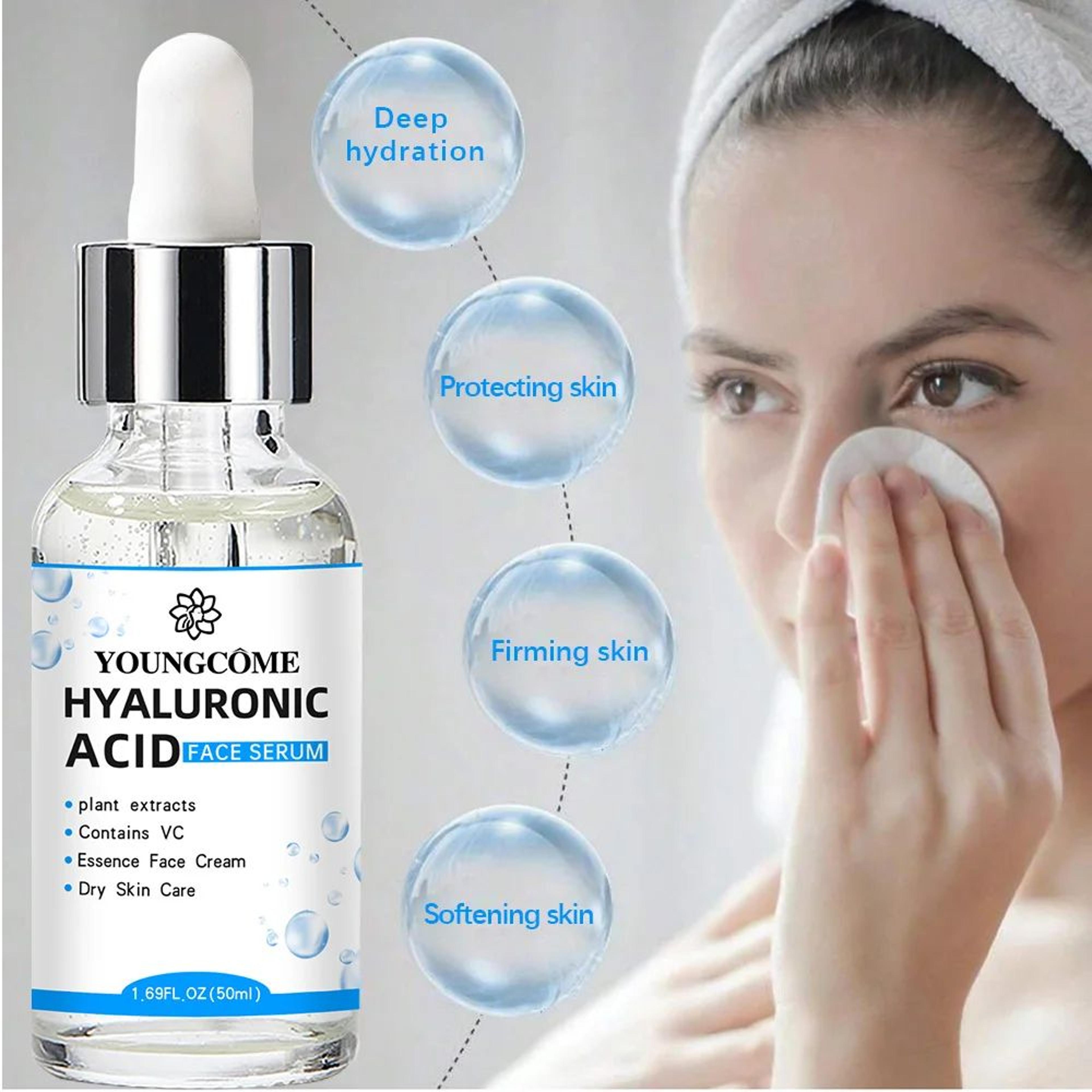 HydraPure Hyaluronic Acid Facial Essence  Deep Moisturizing Korean Skincare Serum For Plump  Radian 1