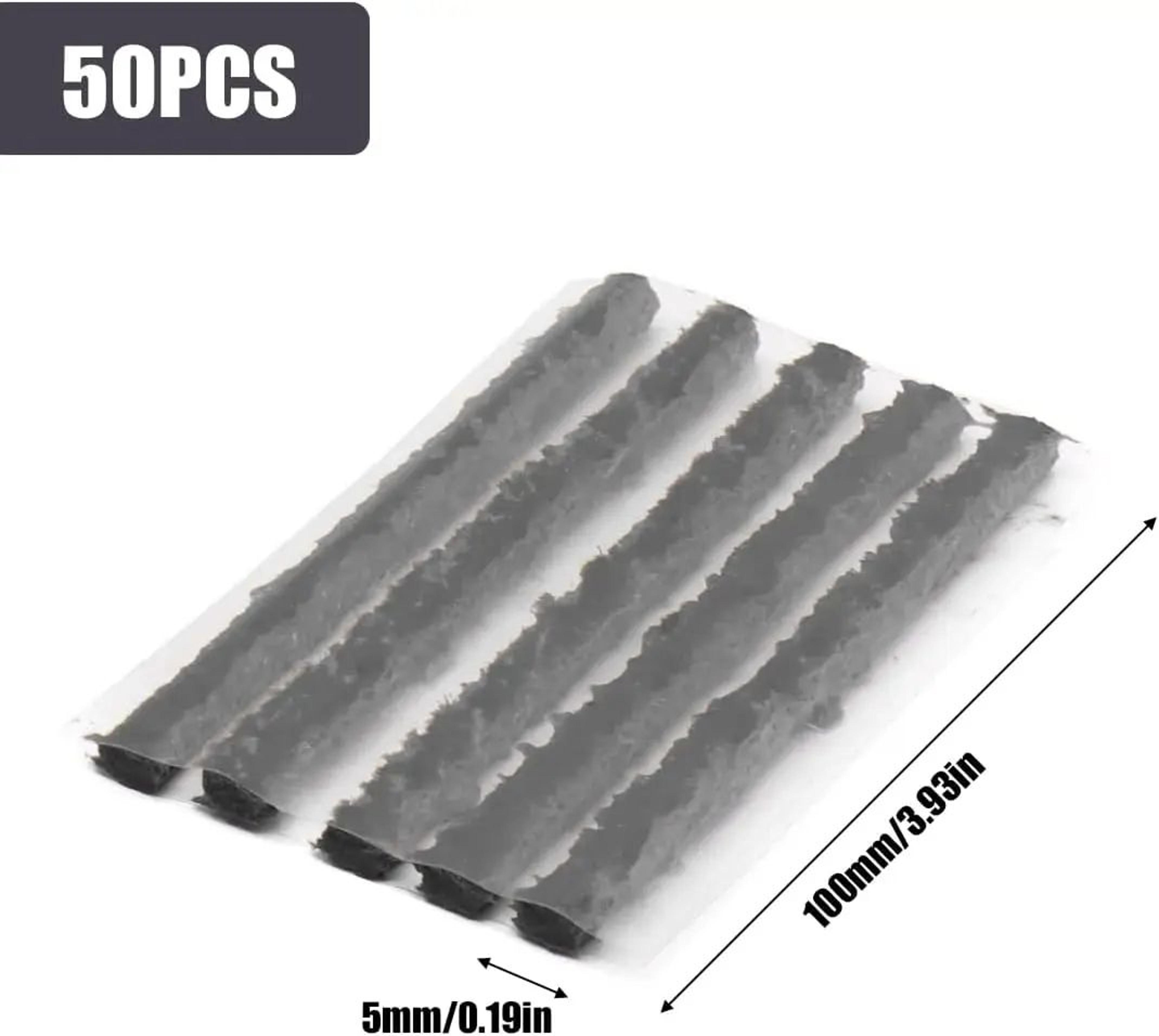 Universal Tire Repair Plug Kit  HeavyDuty Emergency Flat Tire Fix Tool For Cars  Motorcycles 4