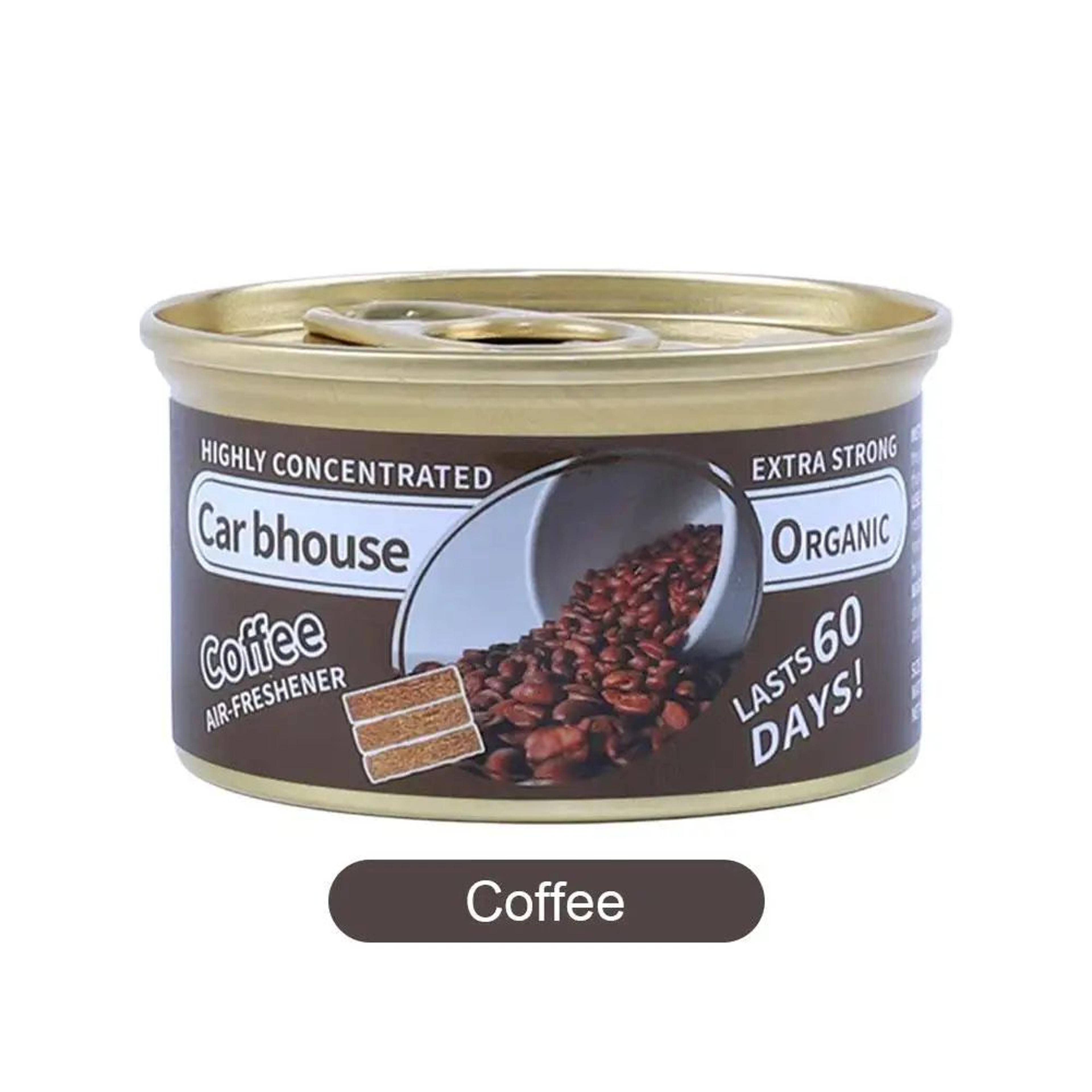 Coffee Scent Car Air Freshener Wood Block  LongLasting Aromatherapy Deodorizer For Fresh Interior 9