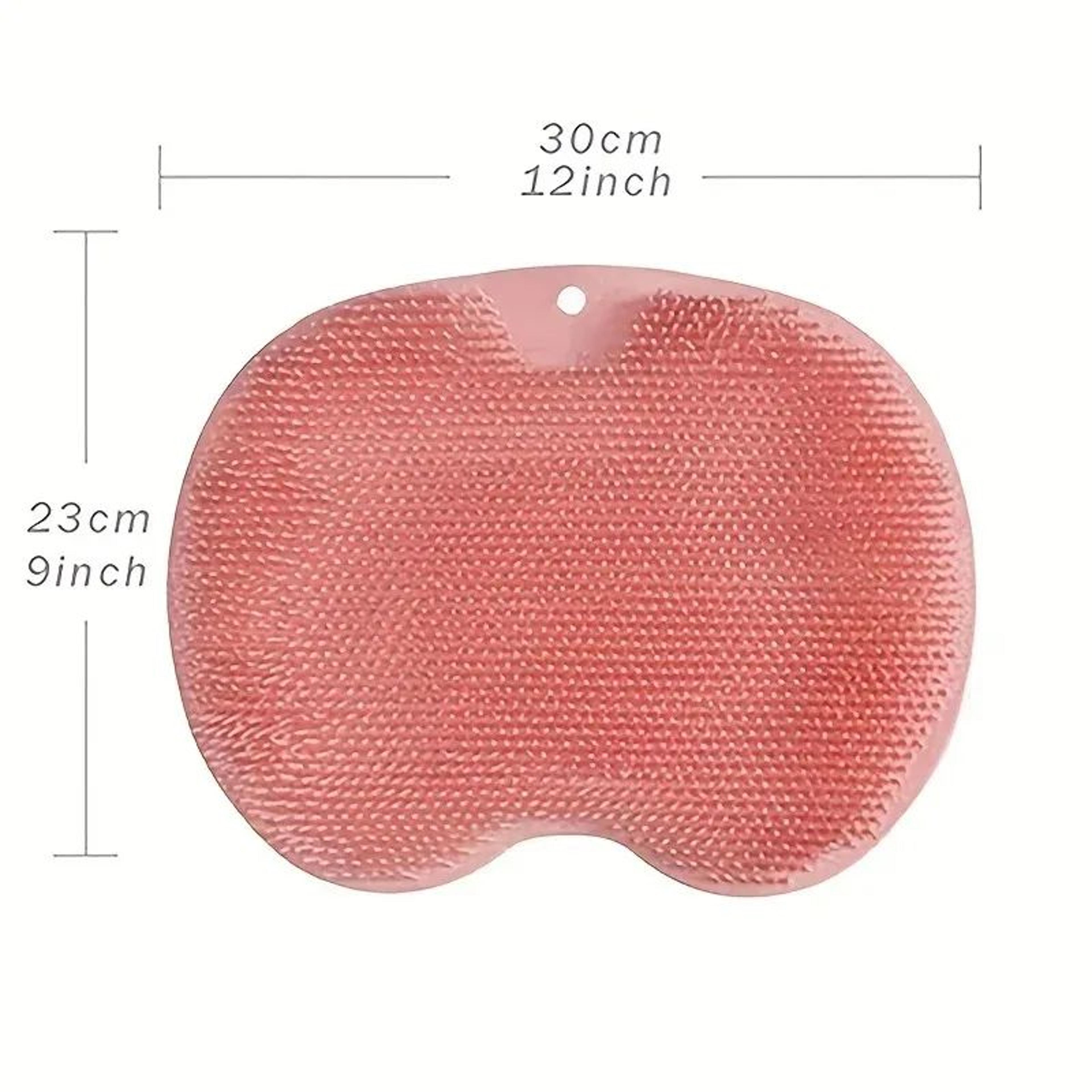 Exfoliating Foot Scrubber Mat  AntiSlip Suction Cup Foot Brush  Back Cleaner For Deep Cleansing 5