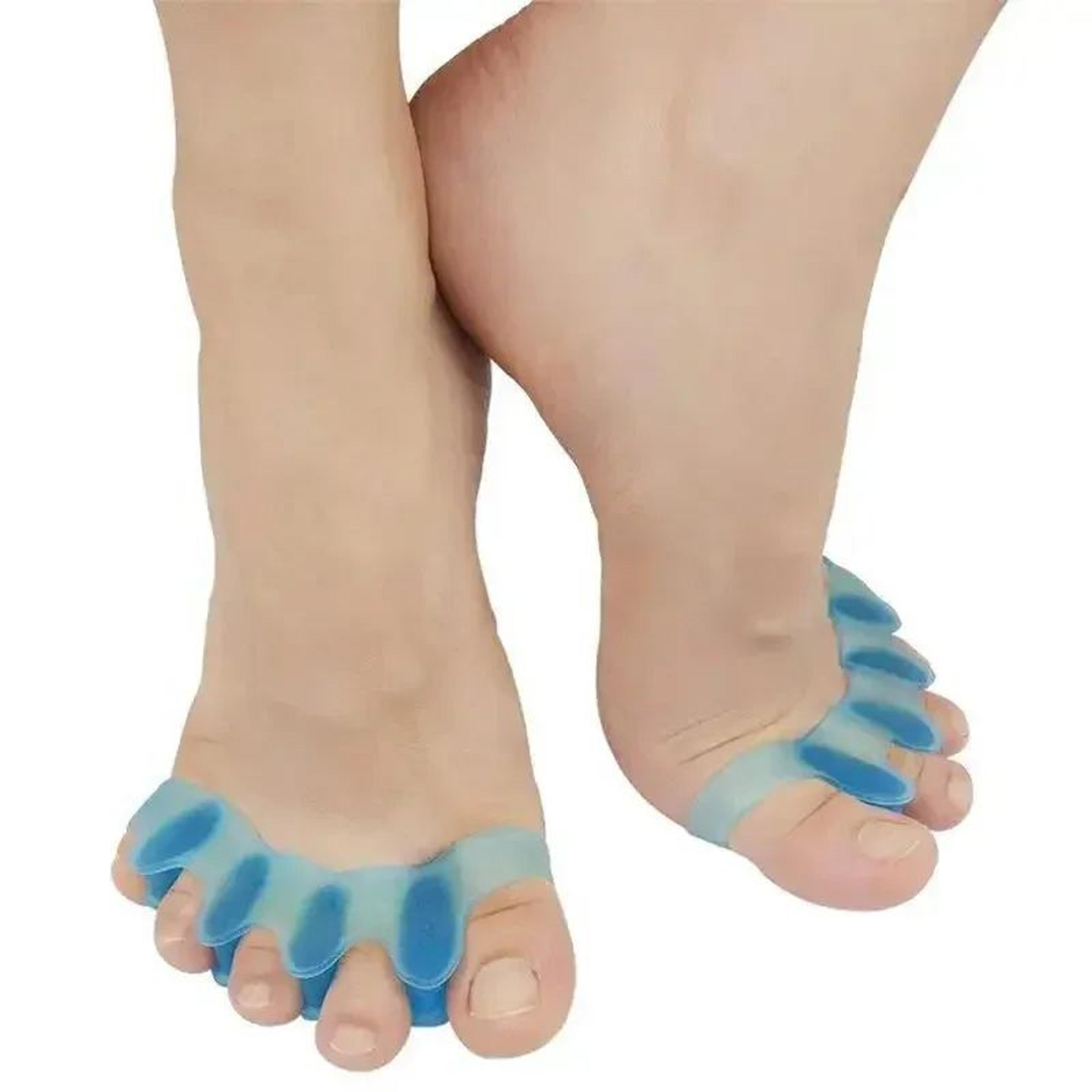 2Pair Gel Toe Separator  Bunion Corrector  Soft Silicone Toe Spacers  Hammer Toe Straightener 4