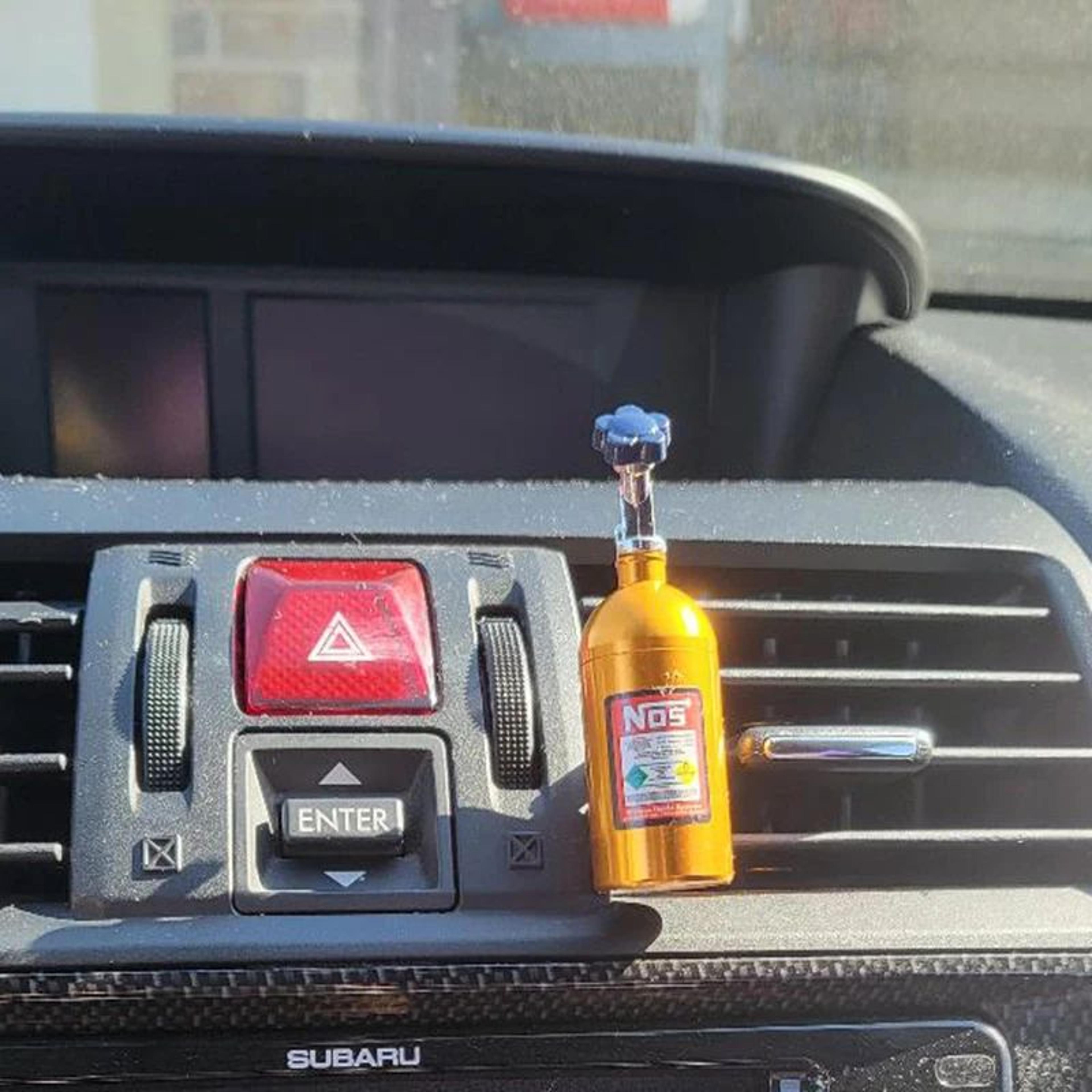 Turbo NOS Car Air Freshener  Aluminum Vent Clip Solid Perfume Fragrance Diffuser Car Ornament 1
