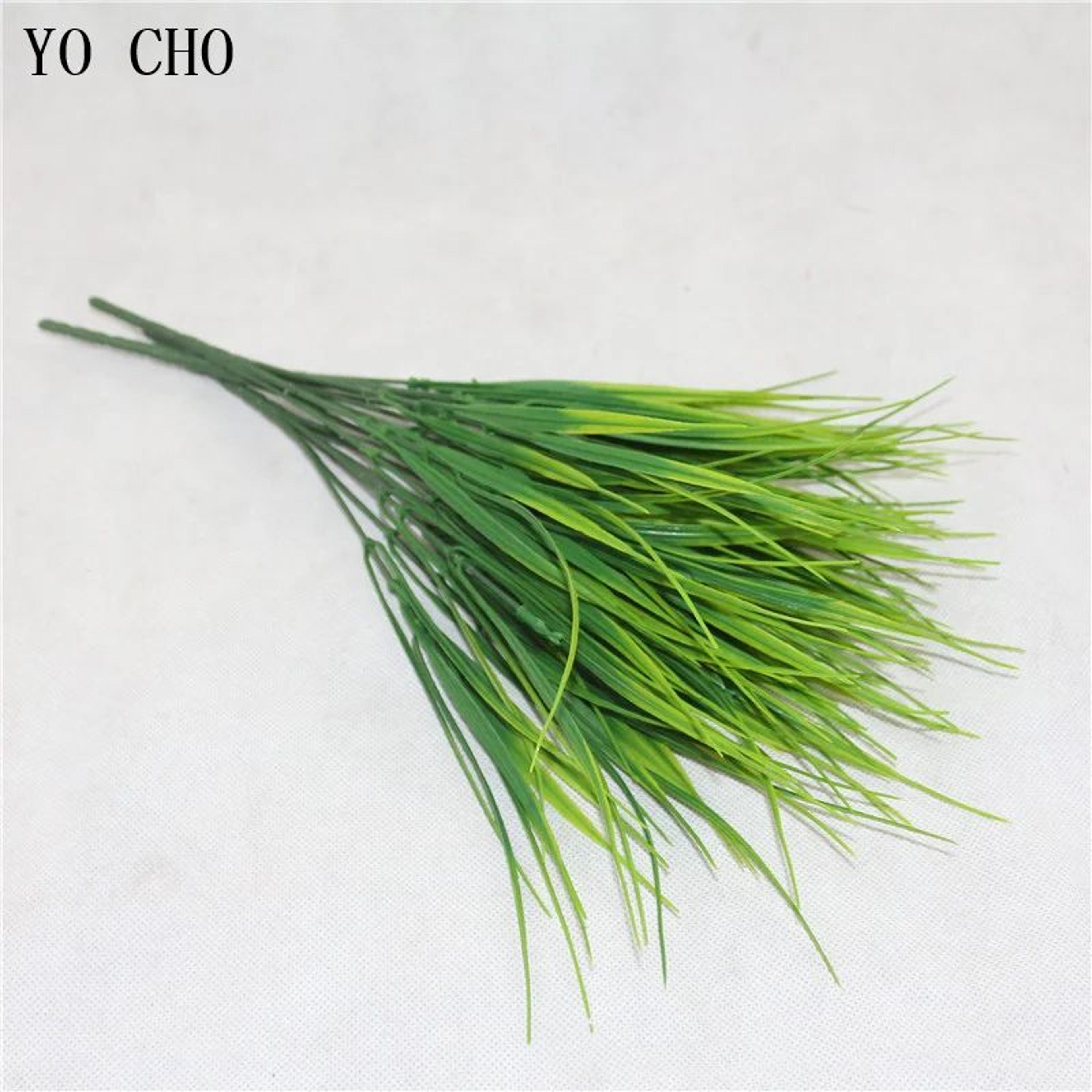 Artificial Fern Grass Plants  Realistic Green Leaf Faux Plants For Home Garden  Wedding Decor 3