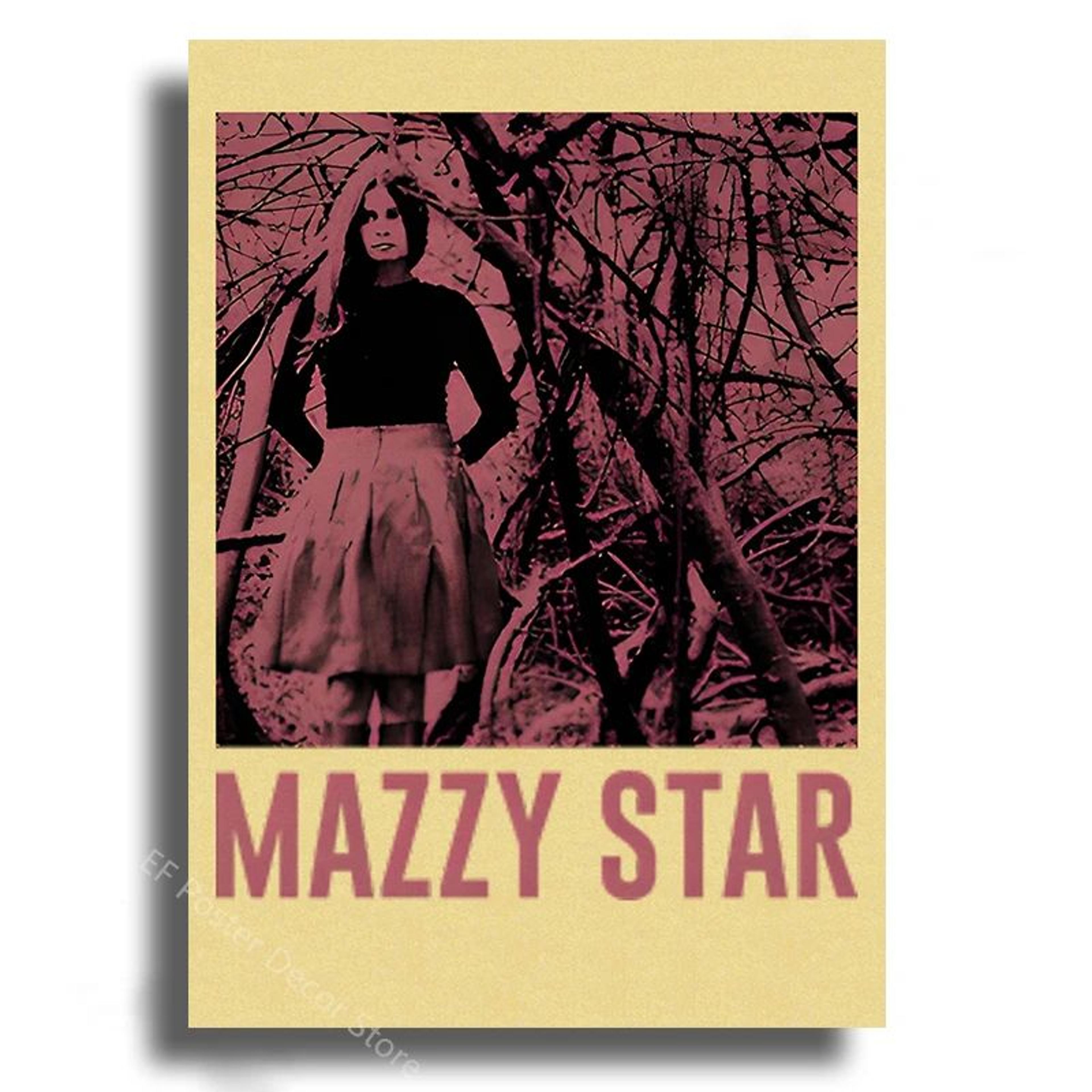 Vintage Music Album Poster Print  Retro Aesthetic Wall Art Mitski TV Girl Tame Impala Style 10