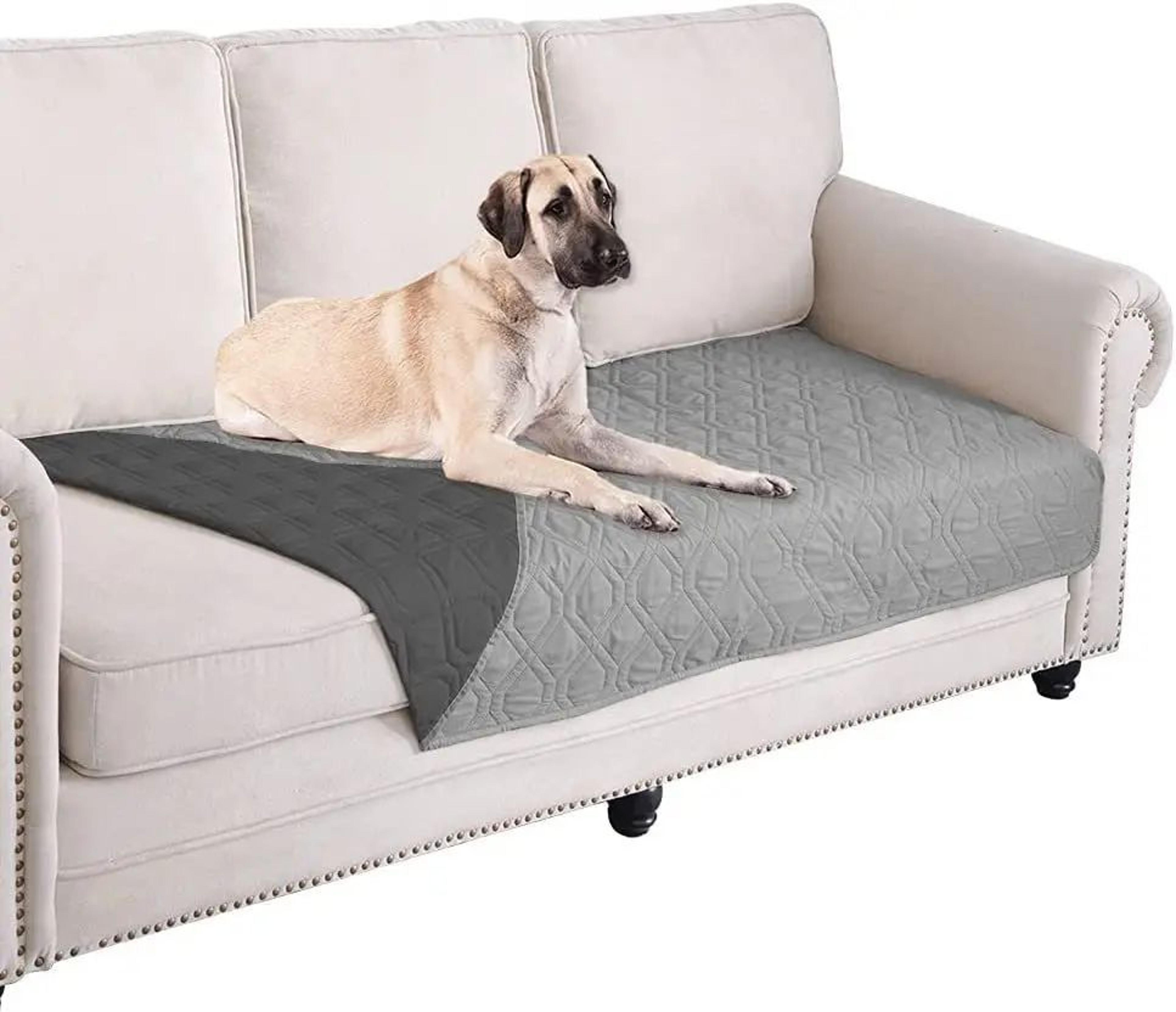 Waterproof Pet Sofa Cover  AntiSlip Washable Couch Protector For Dogs Cats  Kids 3