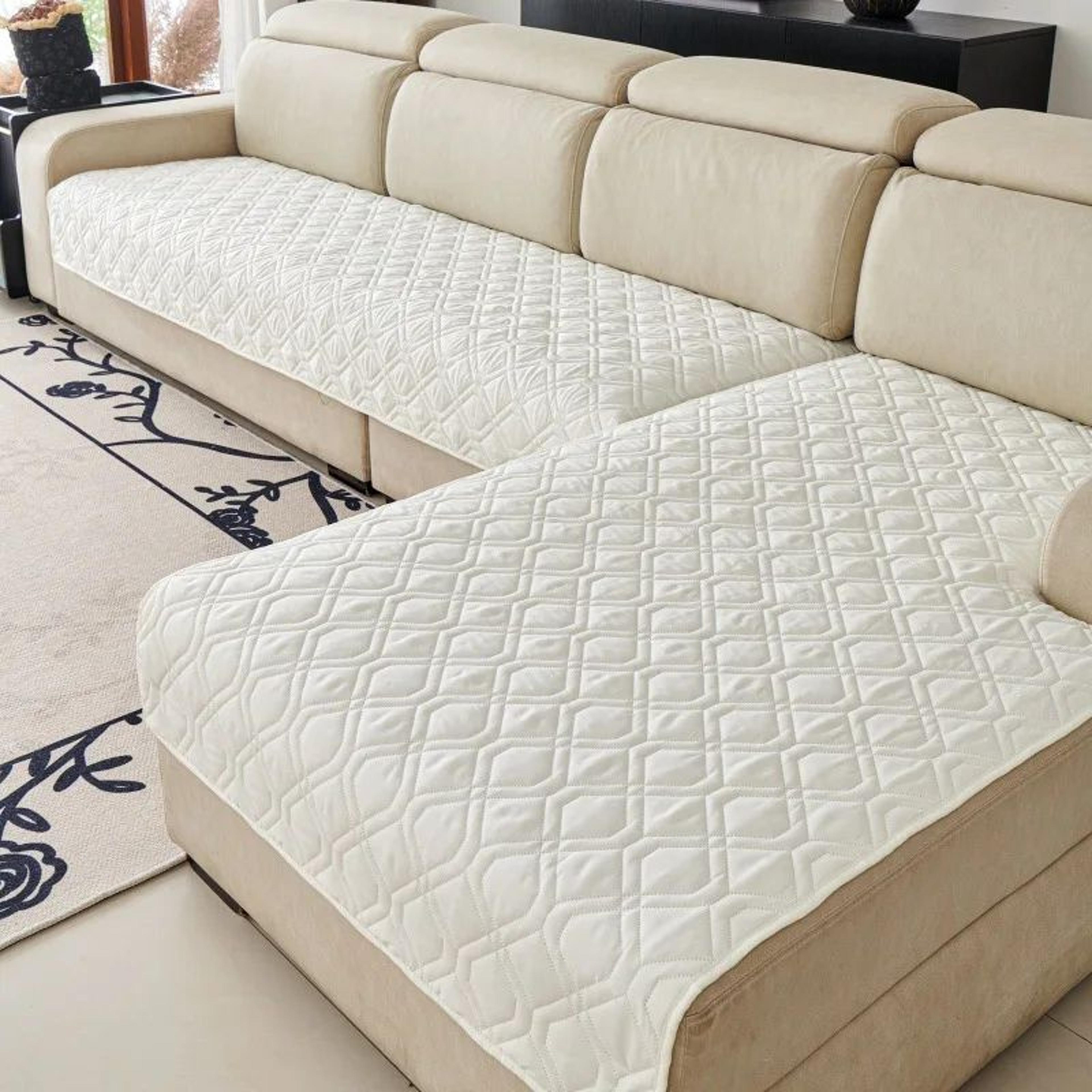 Waterproof Pet Sofa Cover  AntiSlip Washable Couch Protector For Dogs Cats  Kids 11