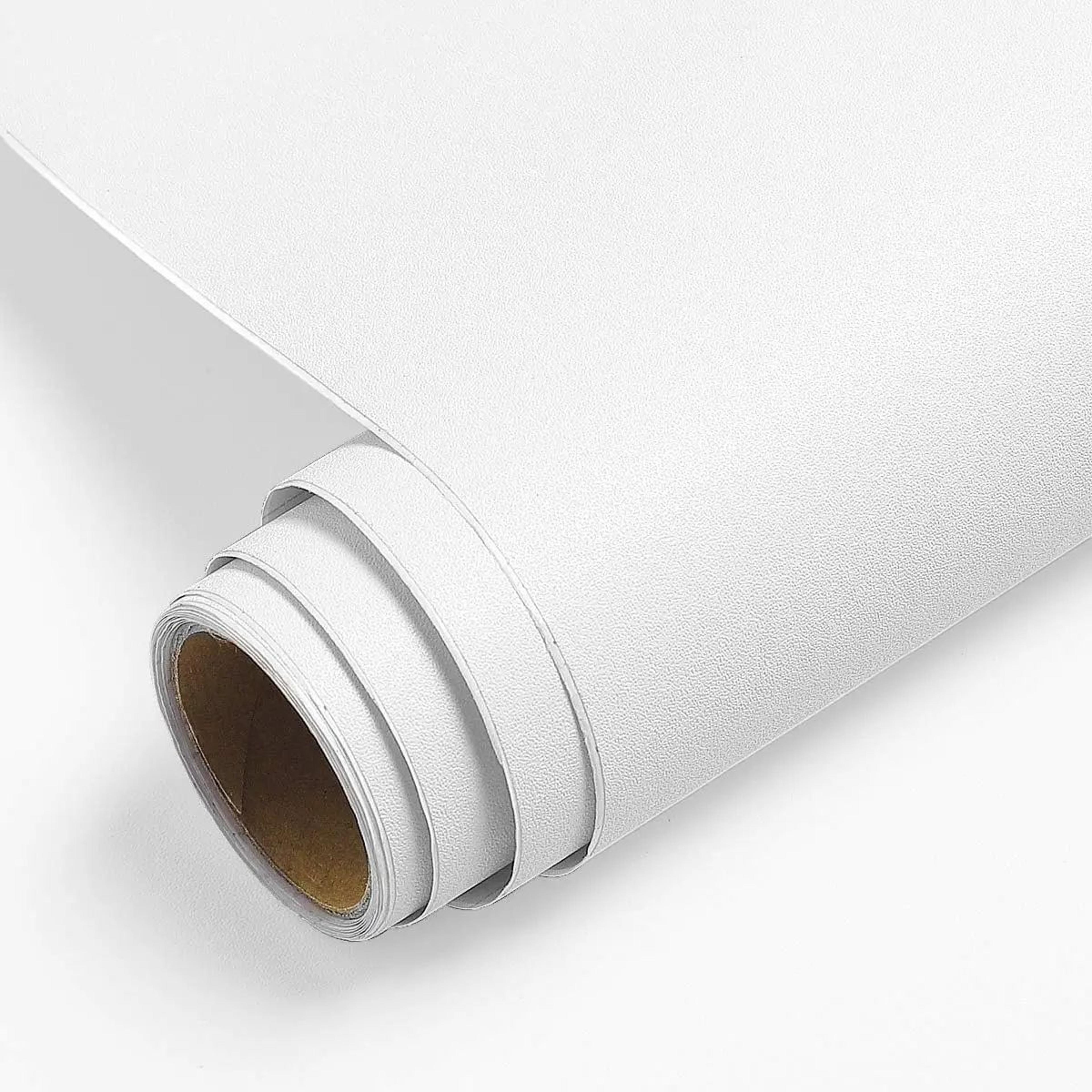 Waterproof Matte White Peel  Stick Wallpaper  SelfAdhesive Vinyl Contact Paper For Walls  Furniture 4