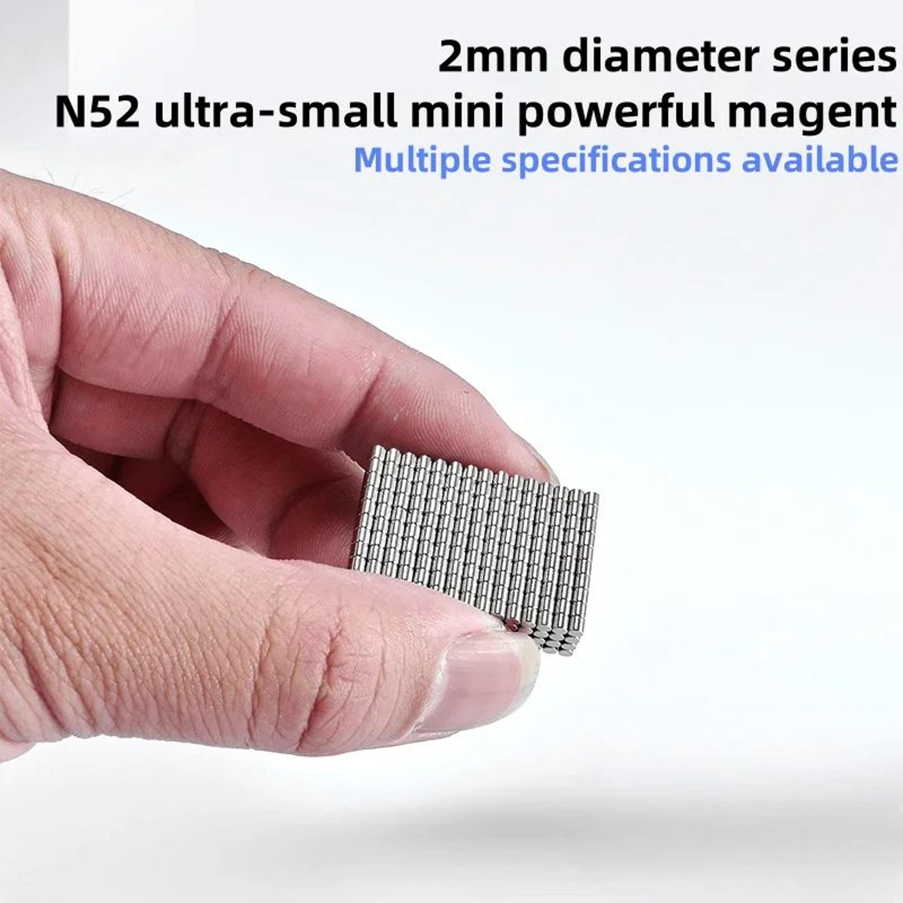 n52 mini round neodymium magnets set – ultra-strong small refrigerator magnets