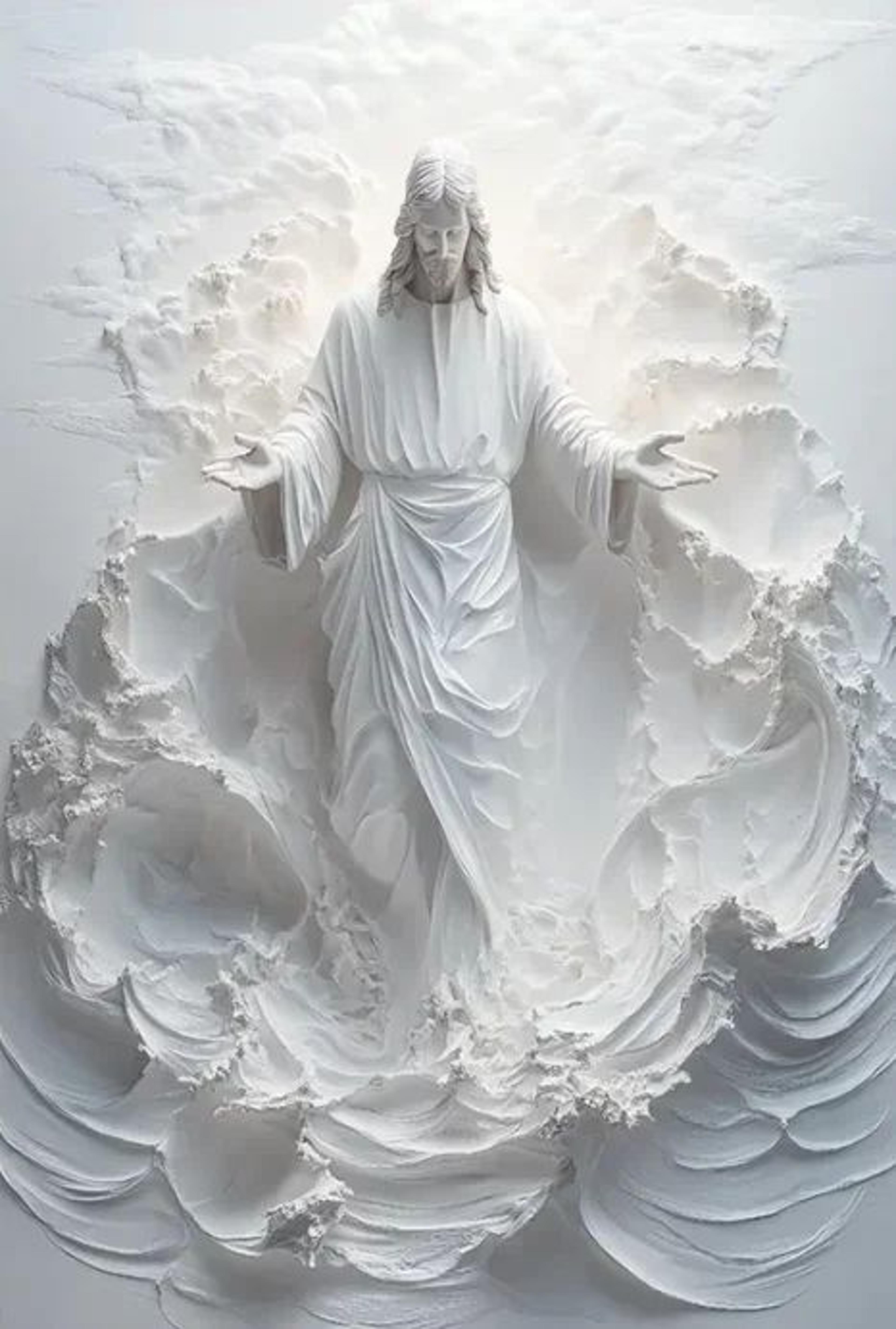 Sacred Heart Jesus Canvas Wall Art  Holy Trinity Christian Religious Poster Decor 20