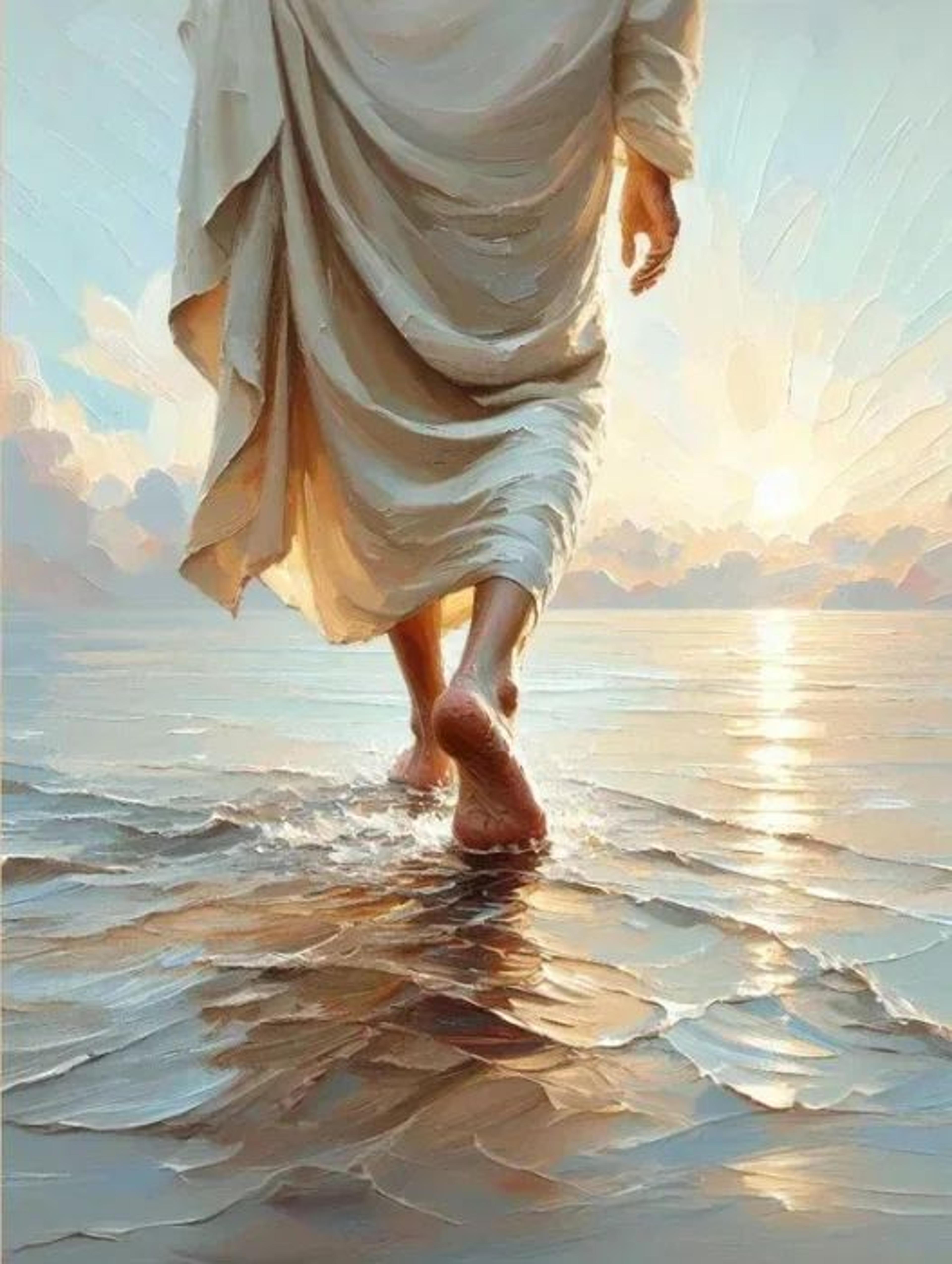 Sacred Heart Jesus Canvas Wall Art  Holy Trinity Christian Religious Poster Decor 11
