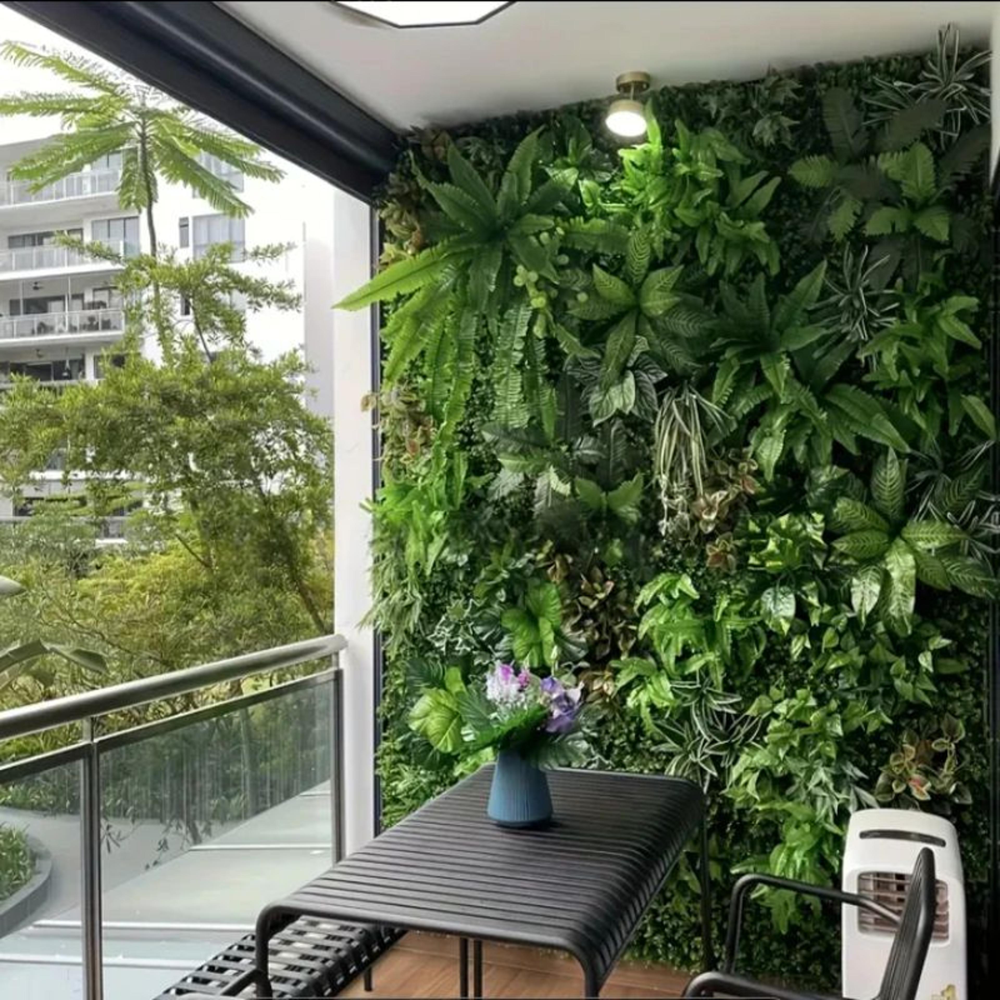 artificial boxwood grass wall panels – uv-resistant realistic greenery privacy panels for indoor outdoor decor
