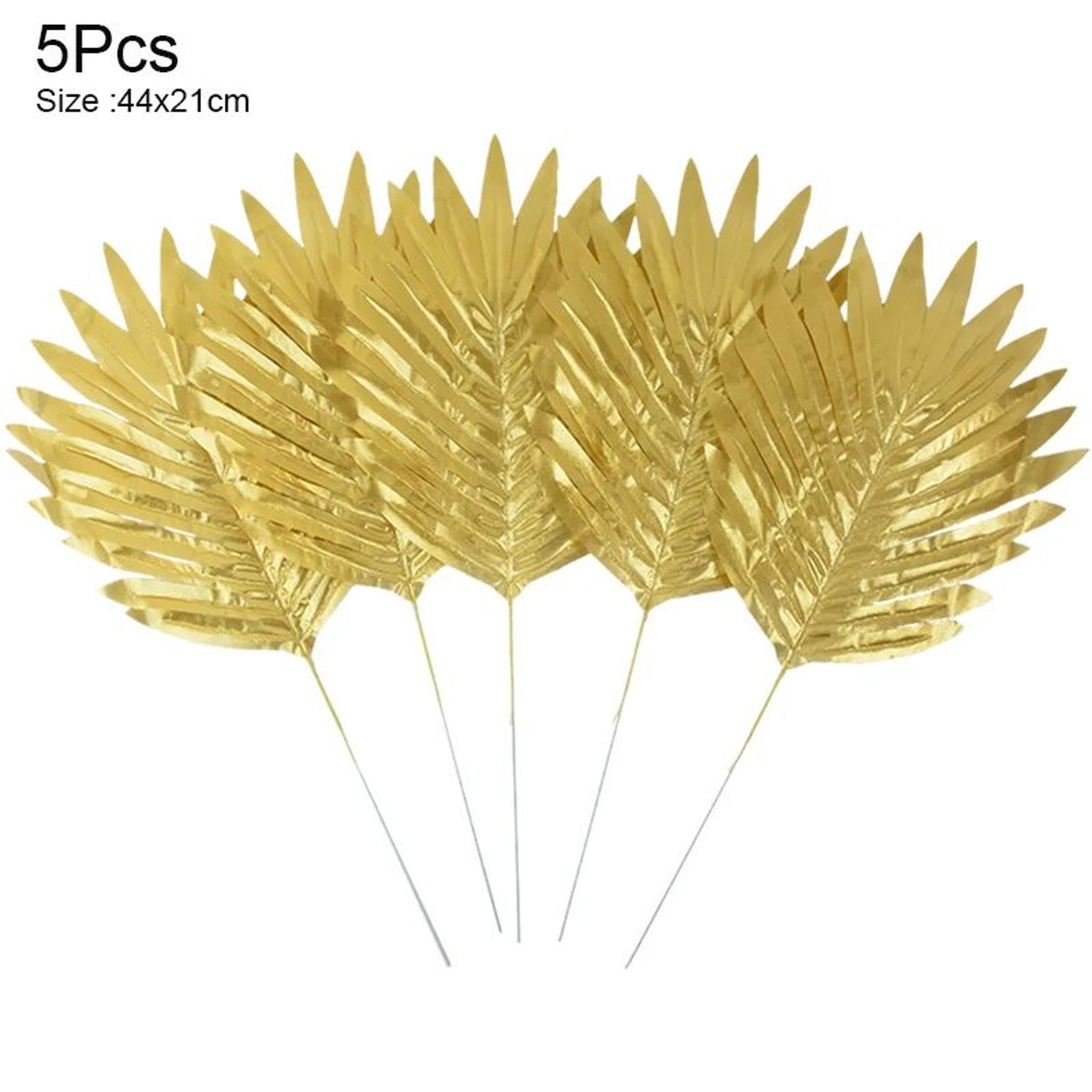 Lush Tropical Artificial Palm Leaf Decor Set  Realistic Green Silk Turtle Leaves For Events  Home S