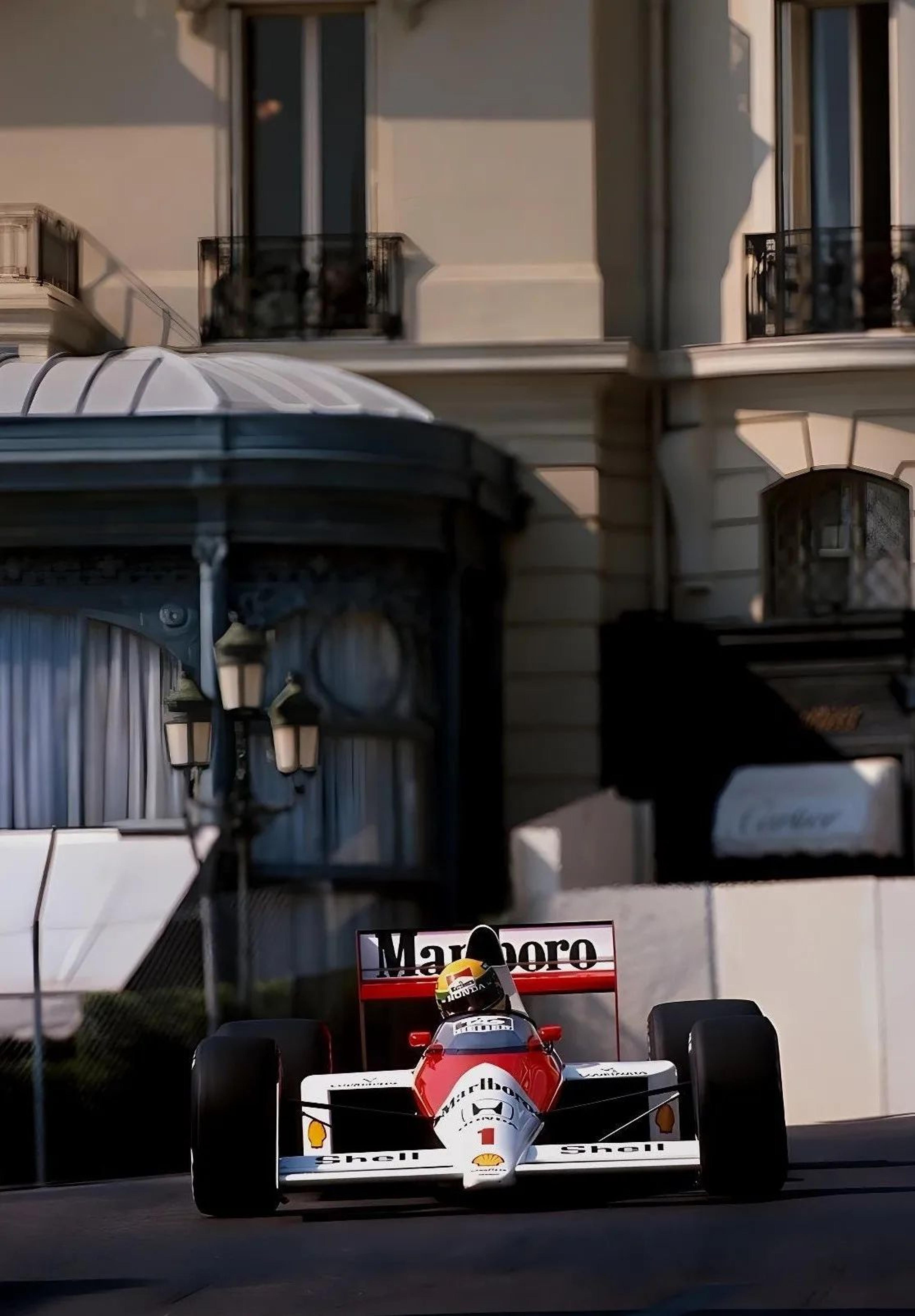 Vintage F1 Monaco Racing Canvas Wall Art  Max Verstappen Formula 1 Poster Print For Home Decor 10