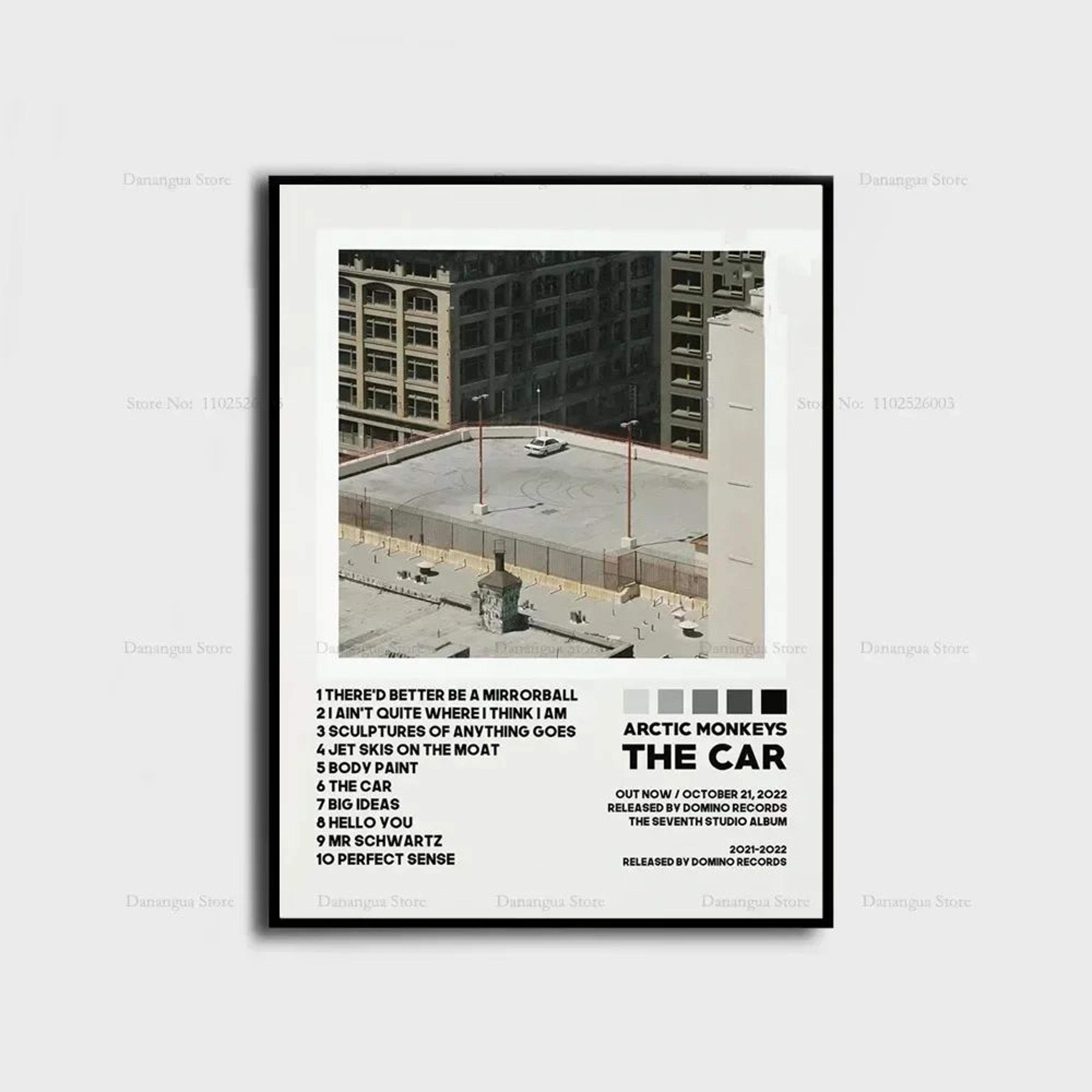 Arctic Monkeys Album Cover Canvas Wall Art  Favourite Worst Nightmare  The Car Poster Print Decor 3