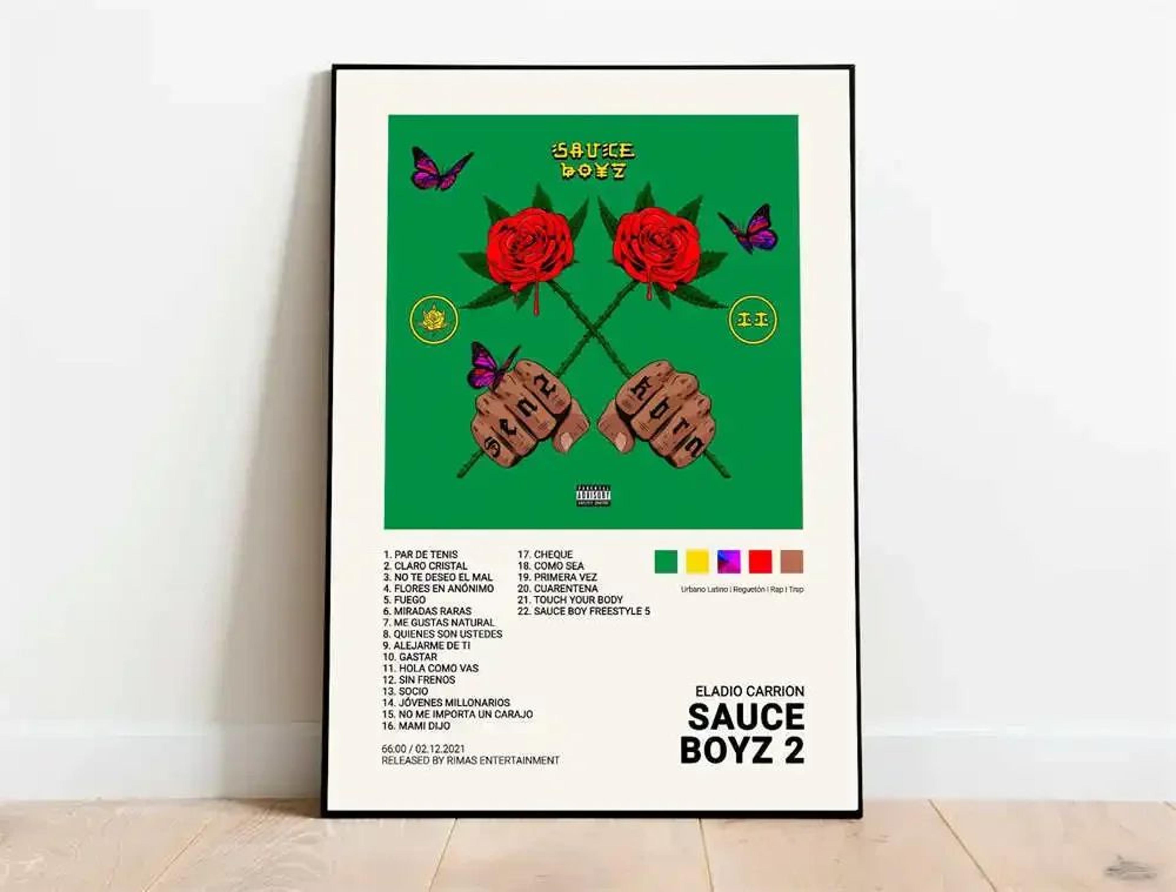 Latin Urban Music Canvas Wall Art  Quevedo Mora Feid  Rauw Alejandro Poster Print Decor 25