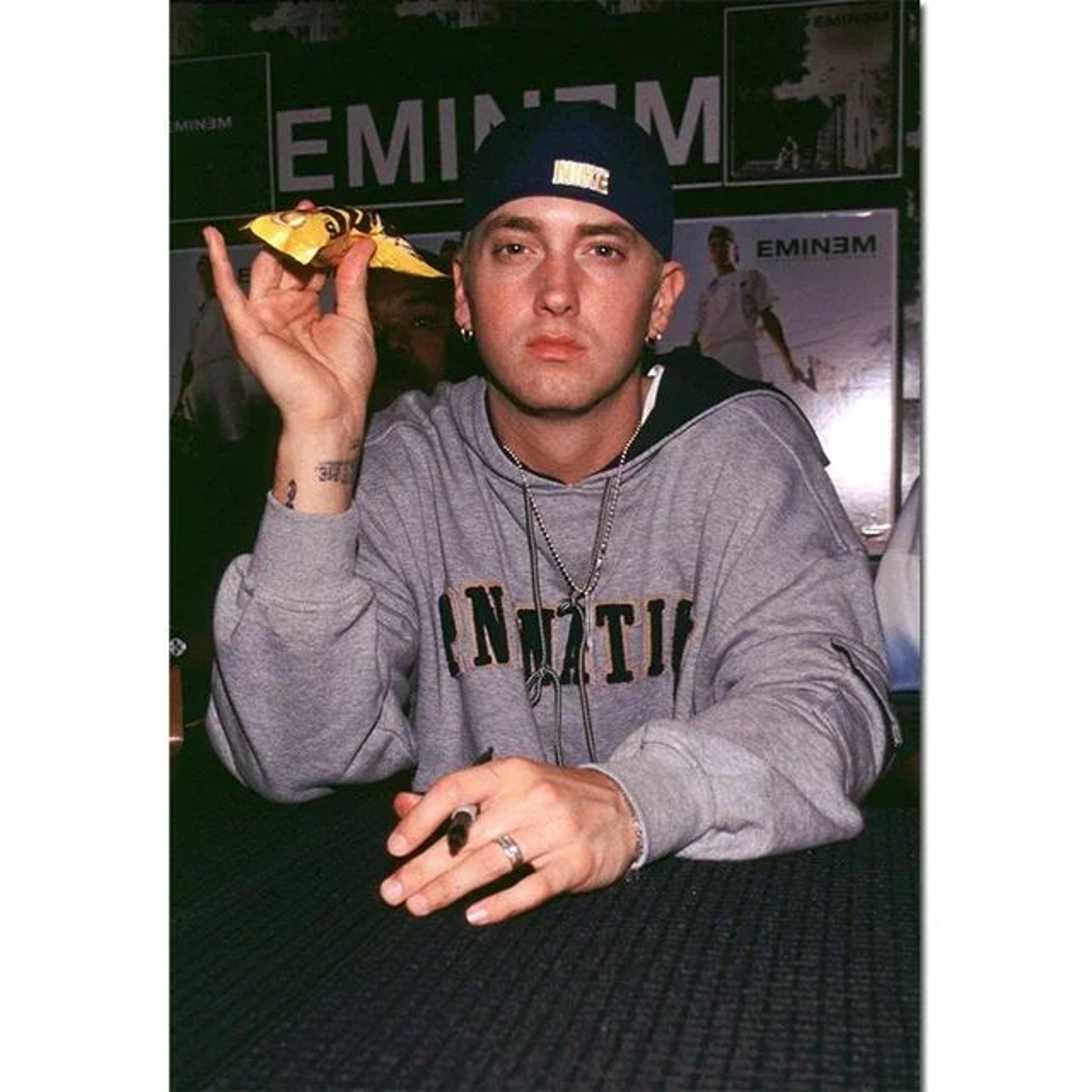 Eminem Rap Legend Canvas Wall Art  Modern HipHop Music Poster For Room Decor 6