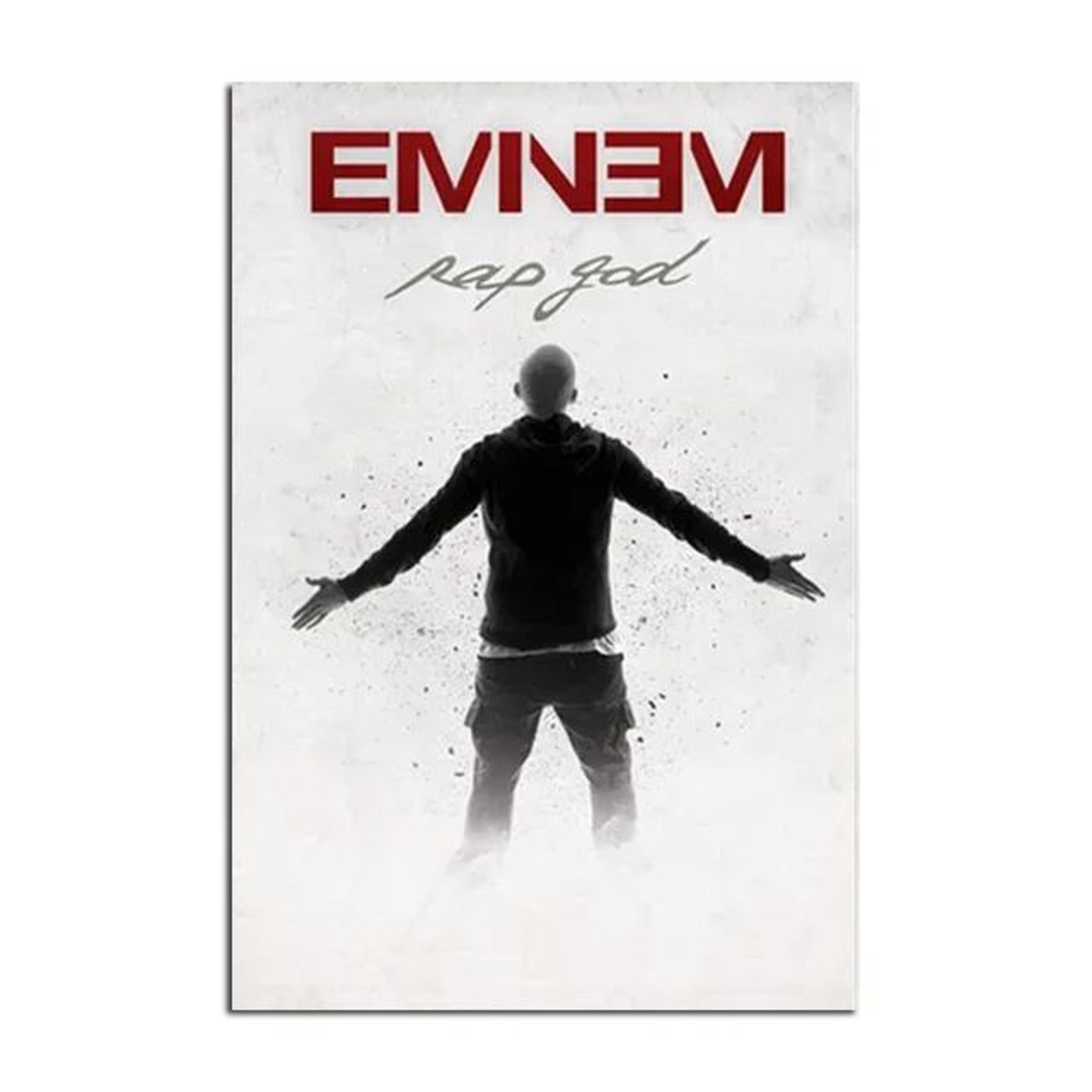 Eminem Rap Legend Canvas Wall Art  Modern HipHop Music Poster For Room Decor 12