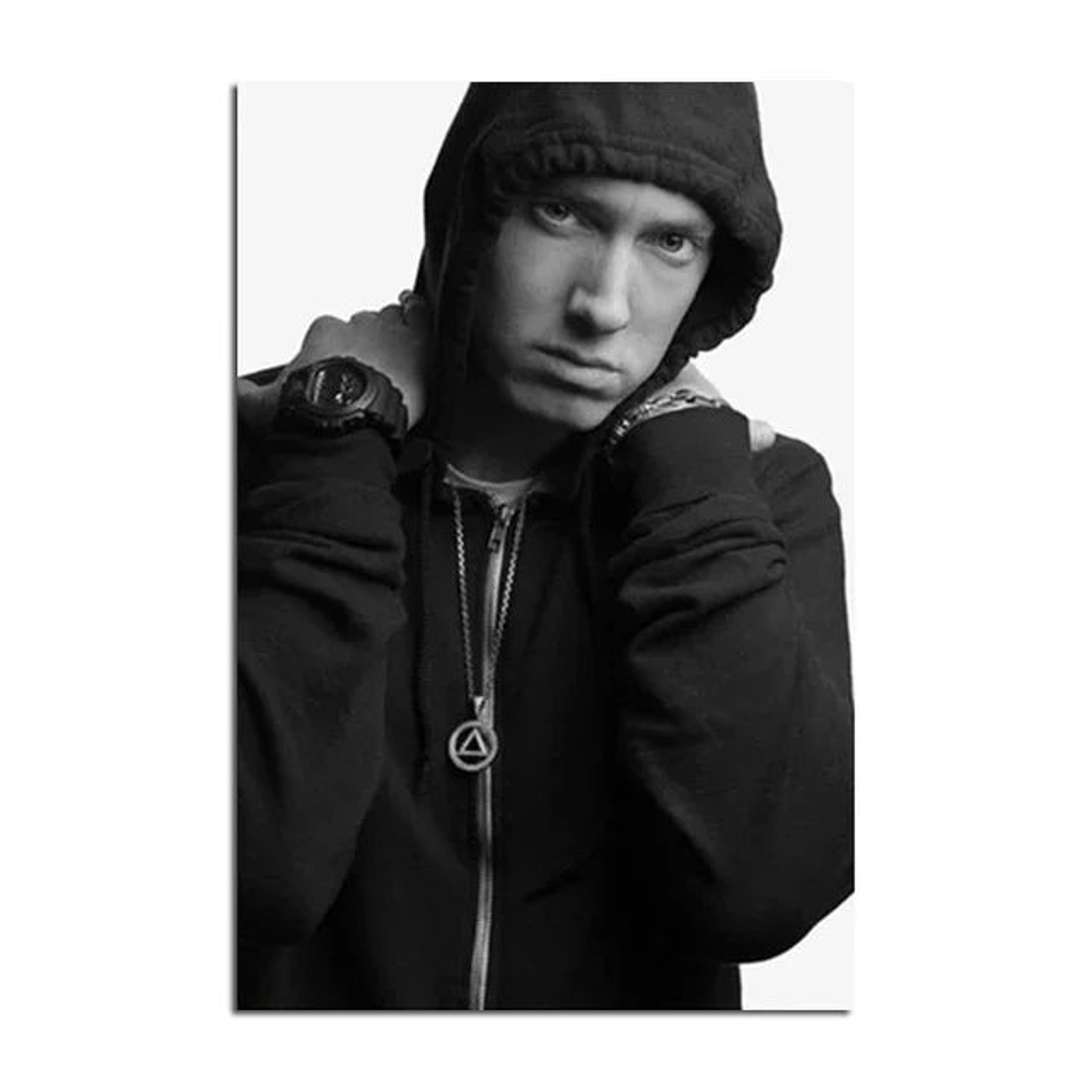 Eminem Rap Legend Canvas Wall Art  Modern HipHop Music Poster For Room Decor 13