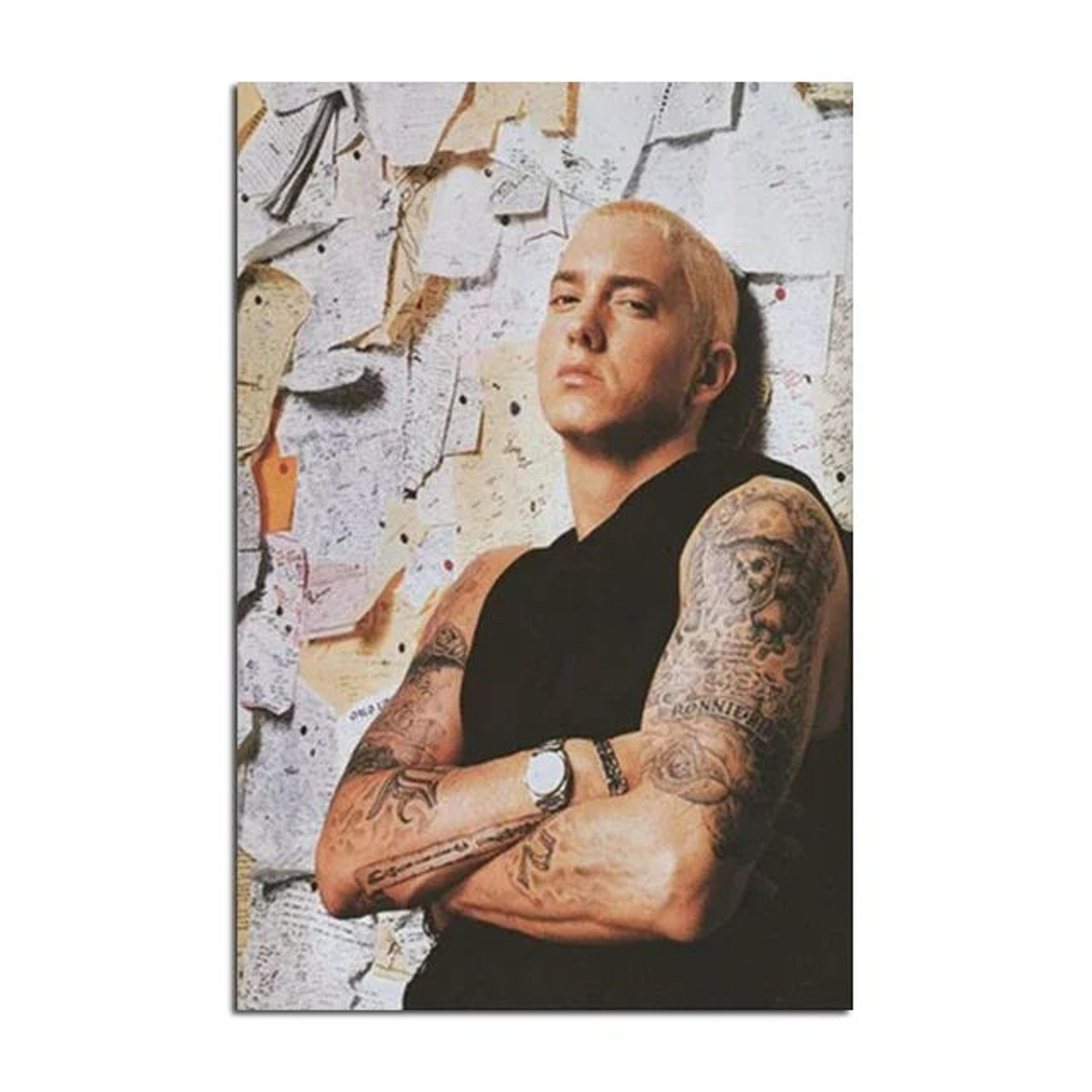Eminem Rap Legend Canvas Wall Art  Modern HipHop Music Poster For Room Decor 14