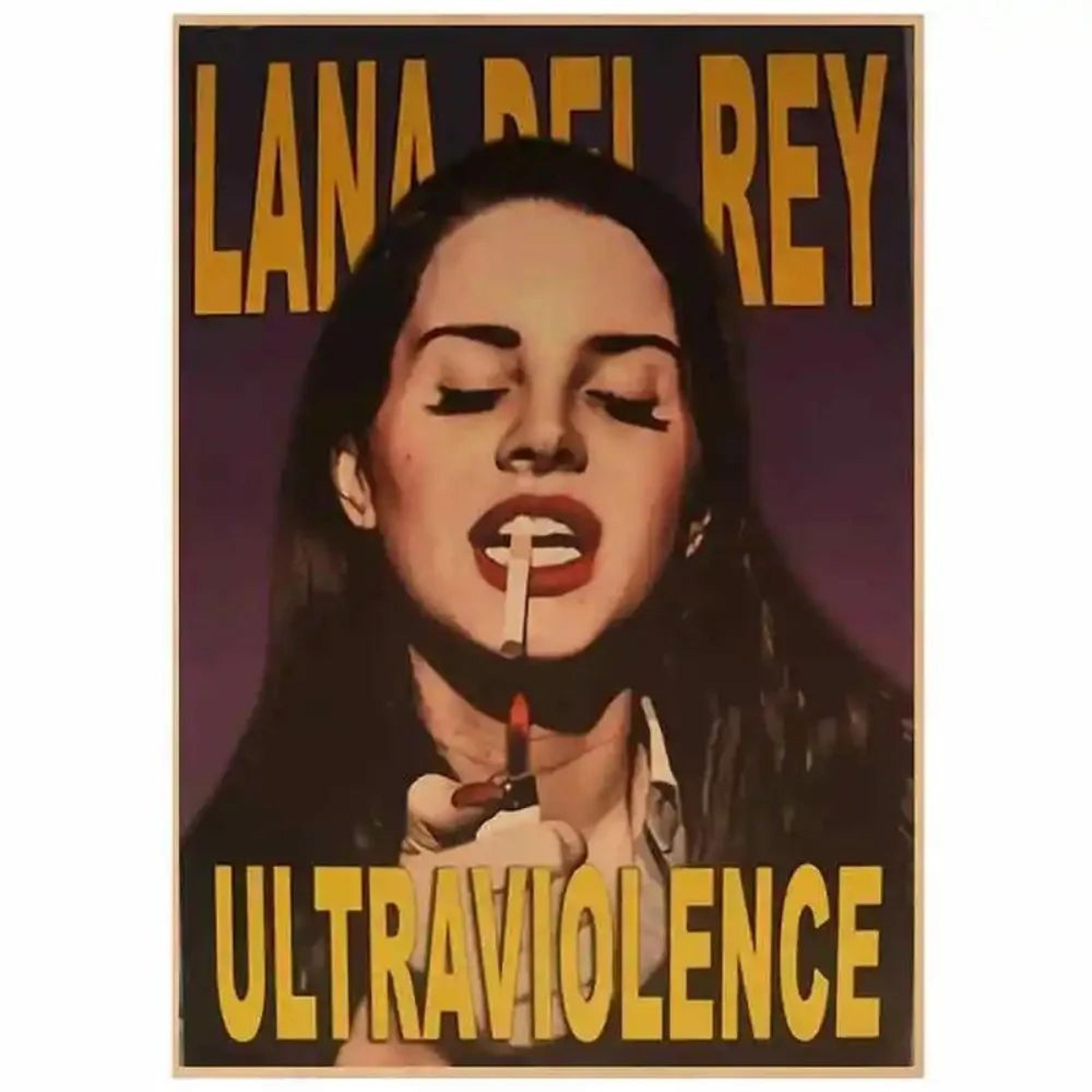 Lana Del Rey Aesthetic Canvas Wall Art  Vintage Music Album Poster For Room Decor 23