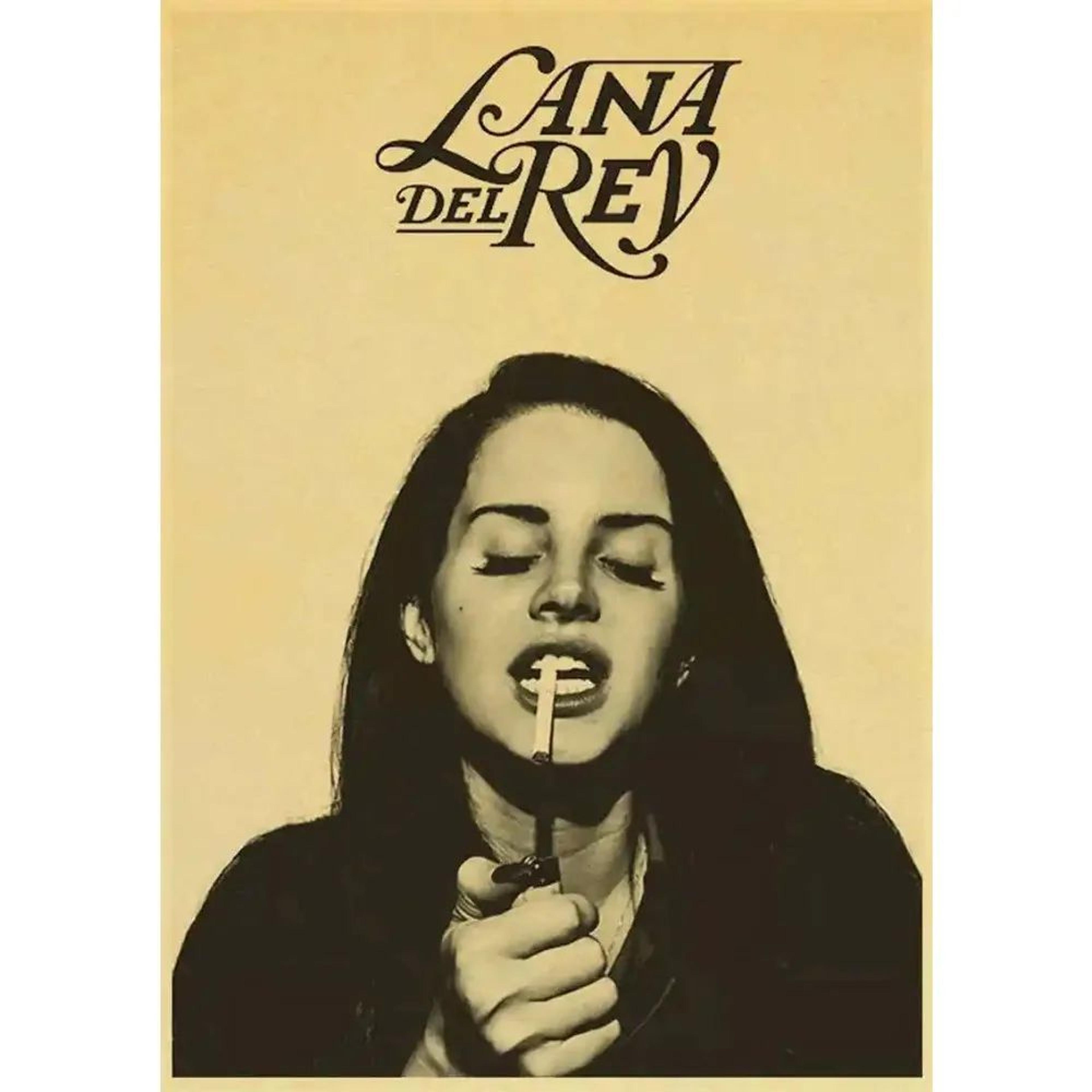 Lana Del Rey Aesthetic Canvas Wall Art  Vintage Music Album Poster For Room Decor 24