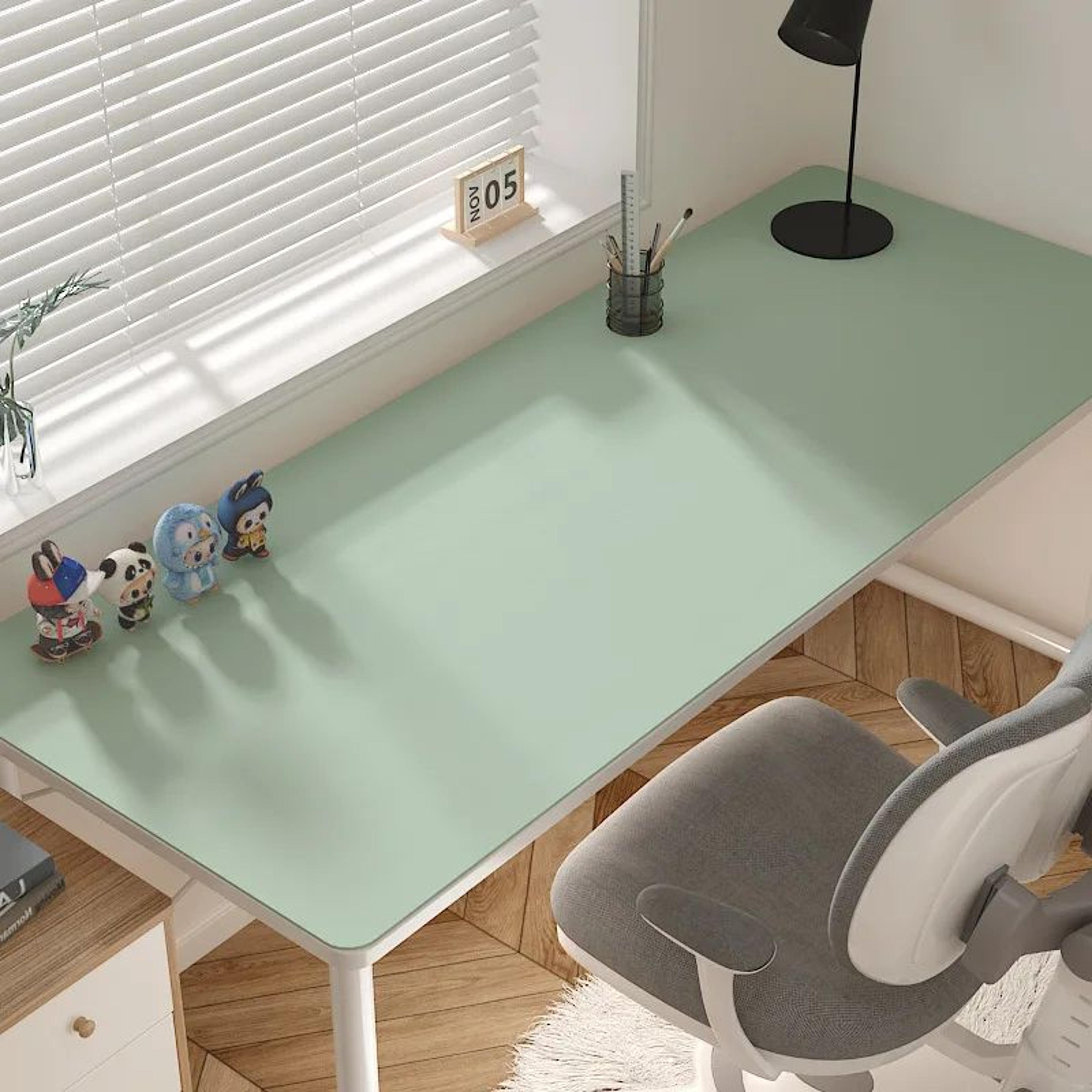 FlexGuard Waterproof Kitchen Table Mat  HeatResistant NonSlip Vinyl Desk  Counter Protector 10