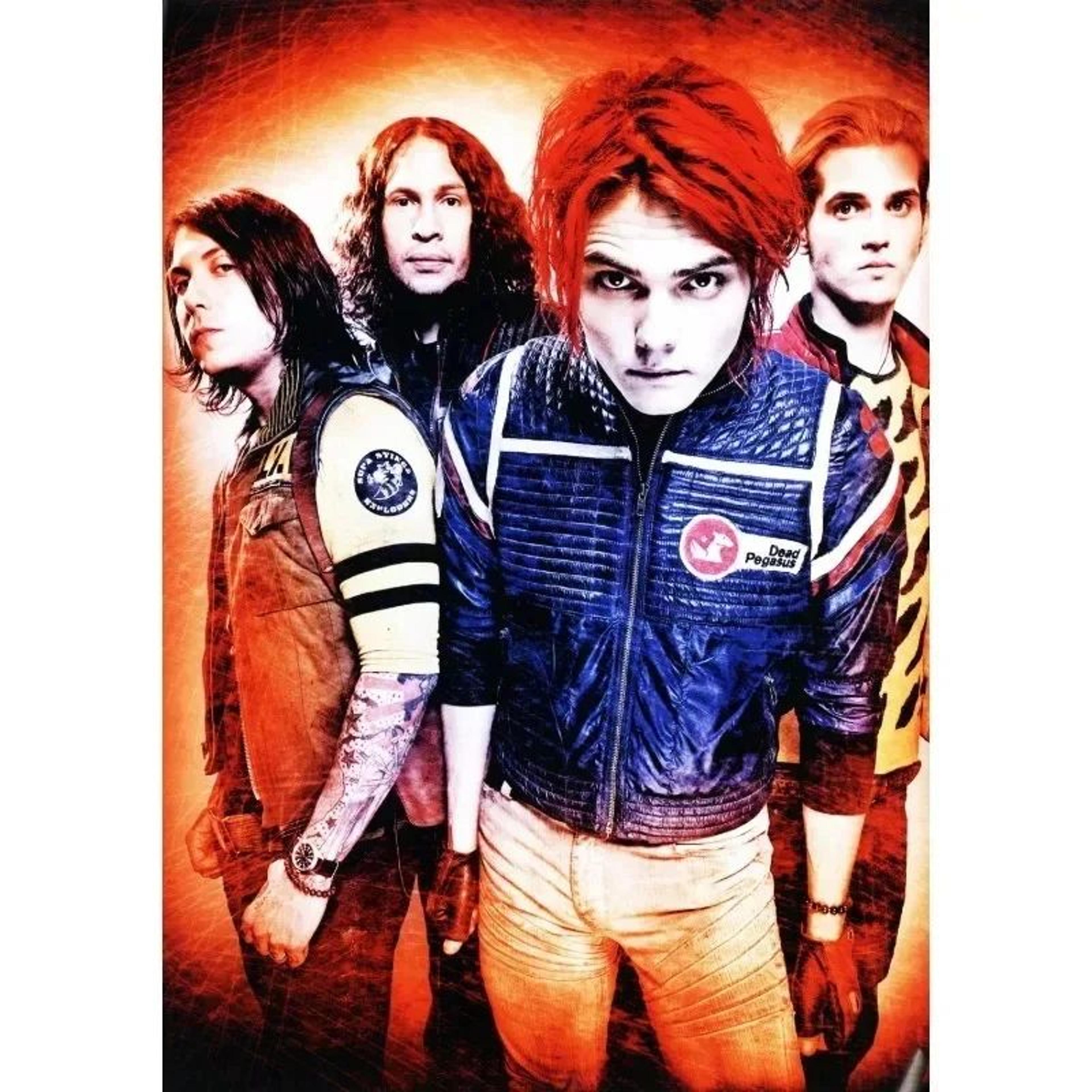 My Chemical Romance Band Poster Canvas  MCR Singer Rock Music Wall Art For Bedroom  Living Room Dec 6