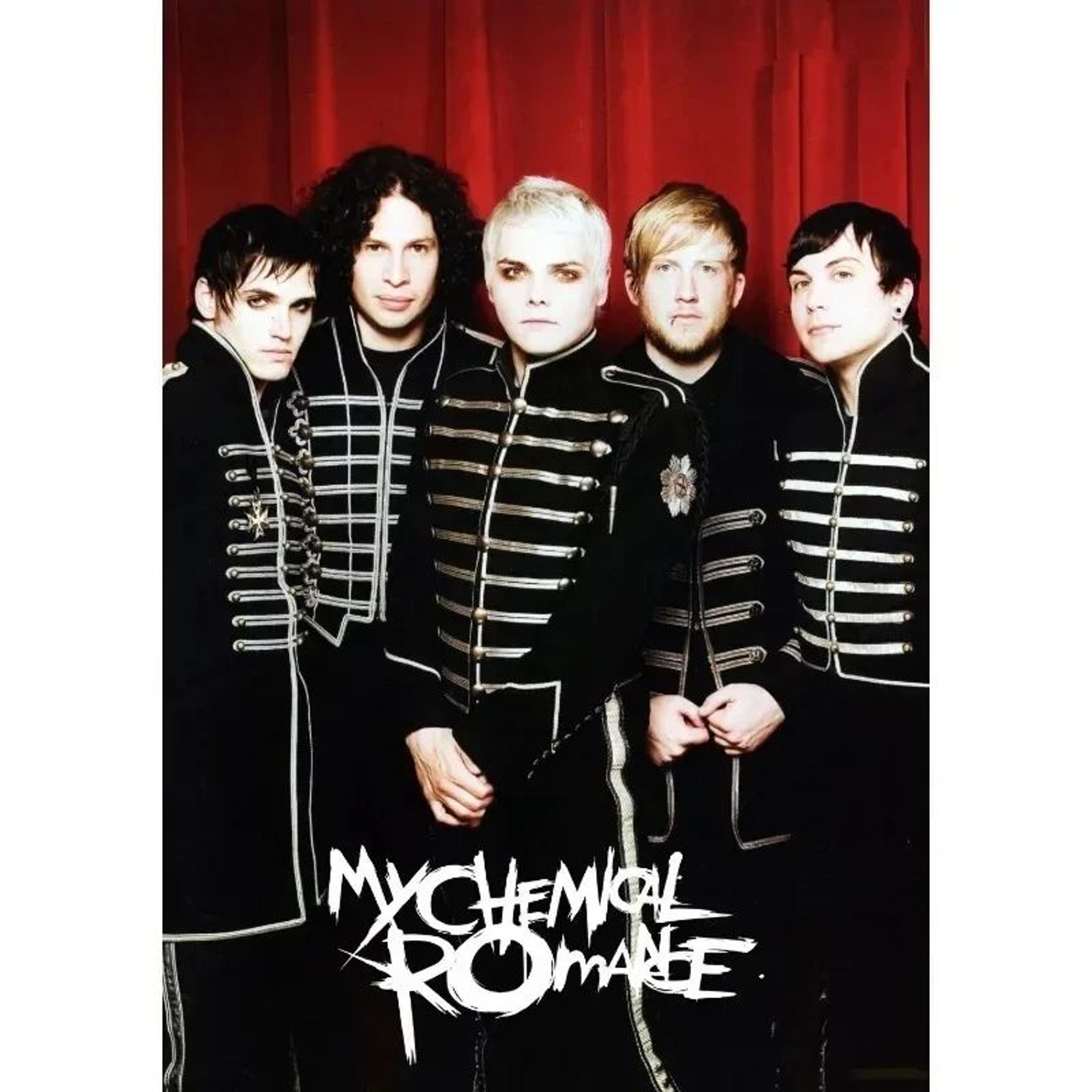 My Chemical Romance Band Poster Canvas  MCR Singer Rock Music Wall Art For Bedroom  Living Room Dec 22