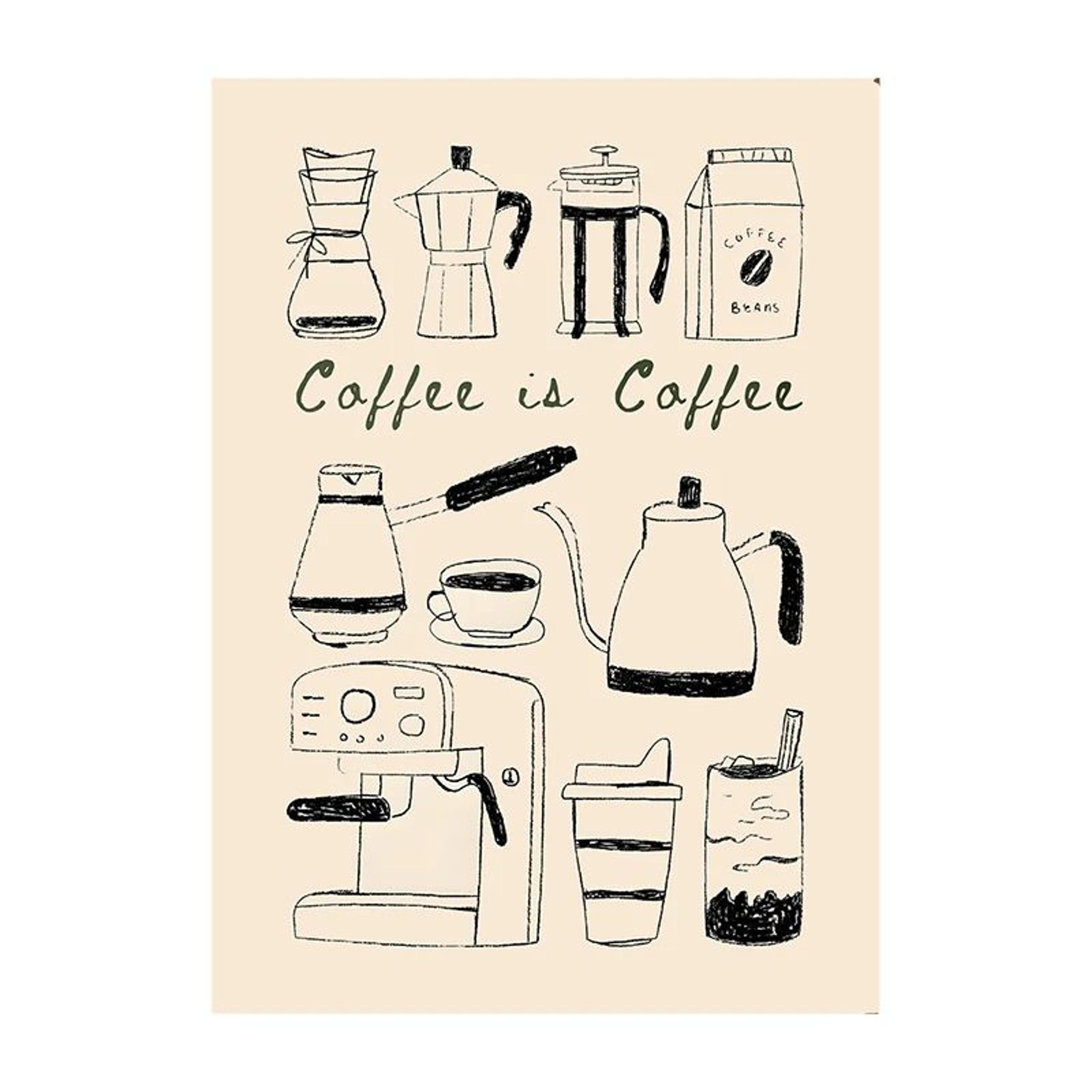 Coffee Diver Canvas Wall Art  Trendy Coffee Lover Poster For Kitchen  Home Gallery Decor 17
