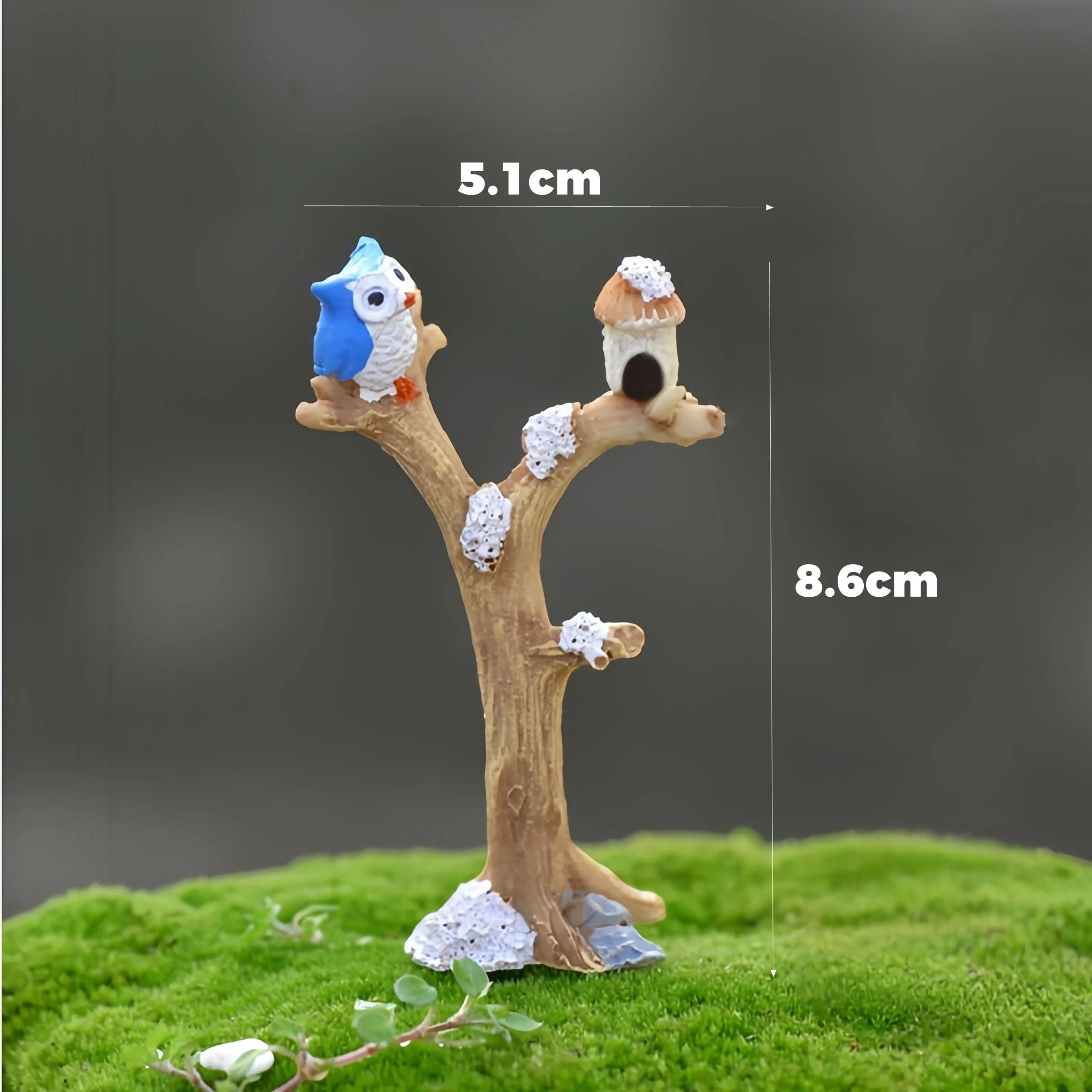 Enchanted Mini Fairy Garden Figurines Set  Whimsical DIY Fairy Garden Accessories For Miniature Lan 14