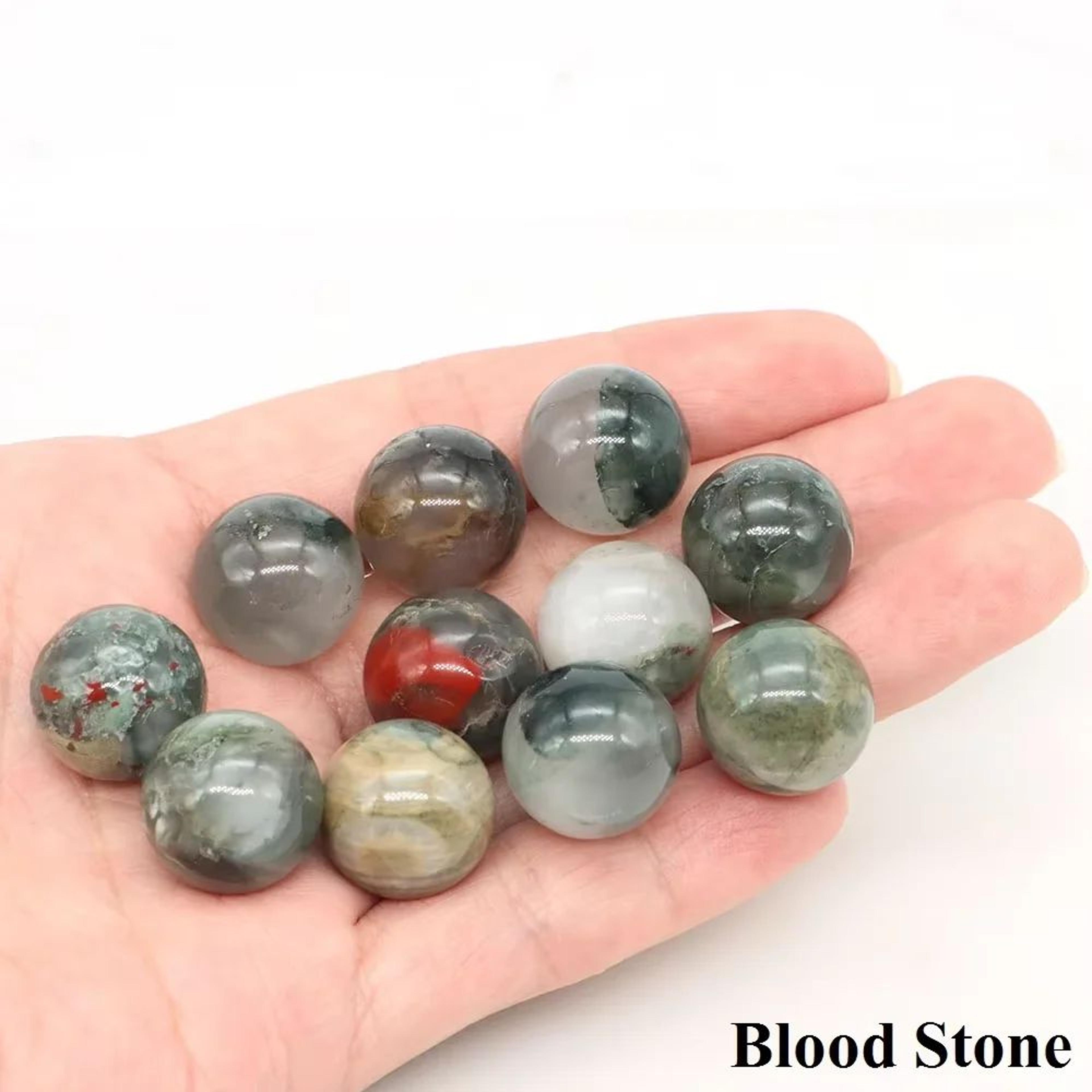 Natural Crystal Sphere Ball For Healing  Decor  16mm Amethyst Rose Quartz Chakra Gem 13