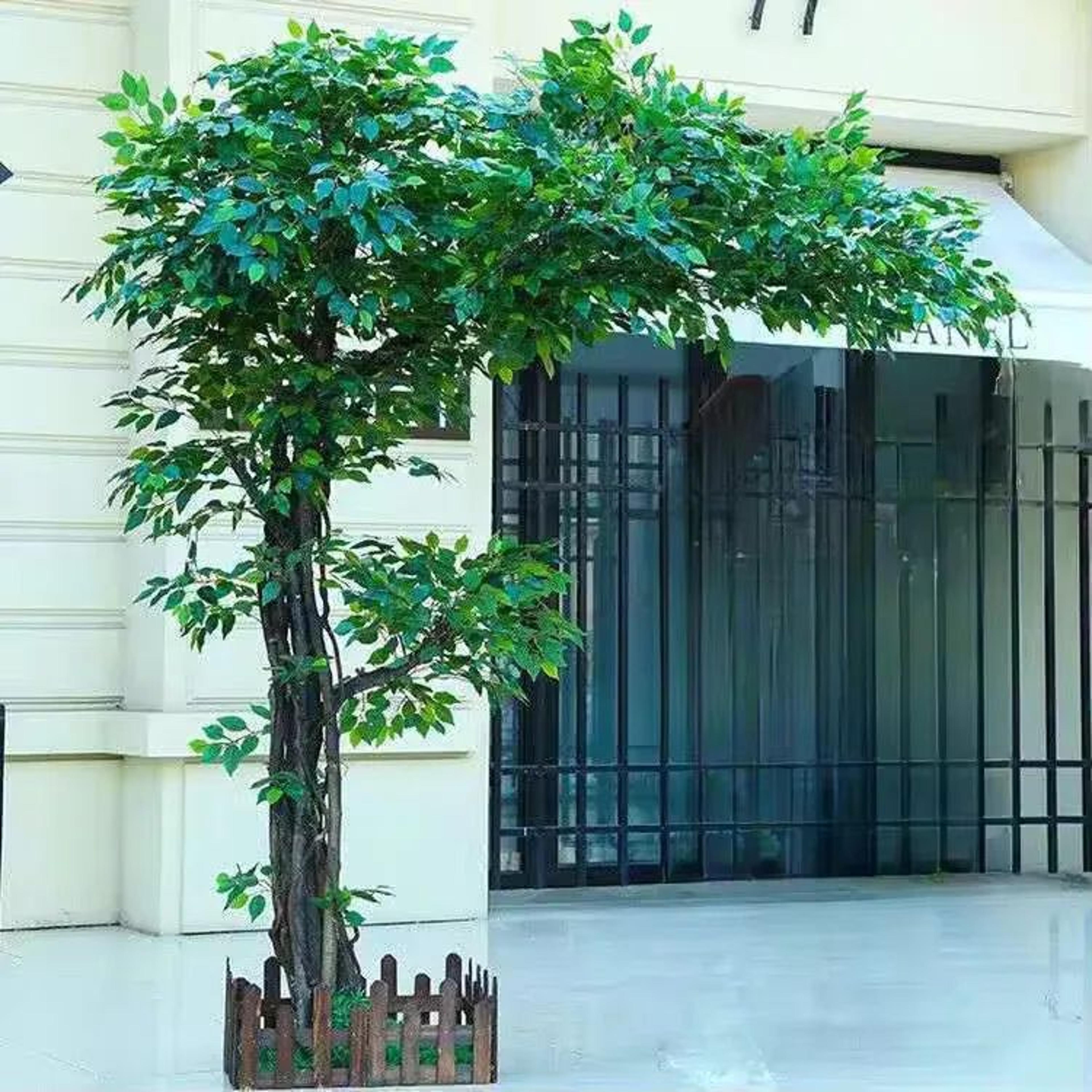 Artificial Blossom Tree Decor  Realistic Peach Cherry  Maple Silk Tree For Wedding Event  Home Deco 6