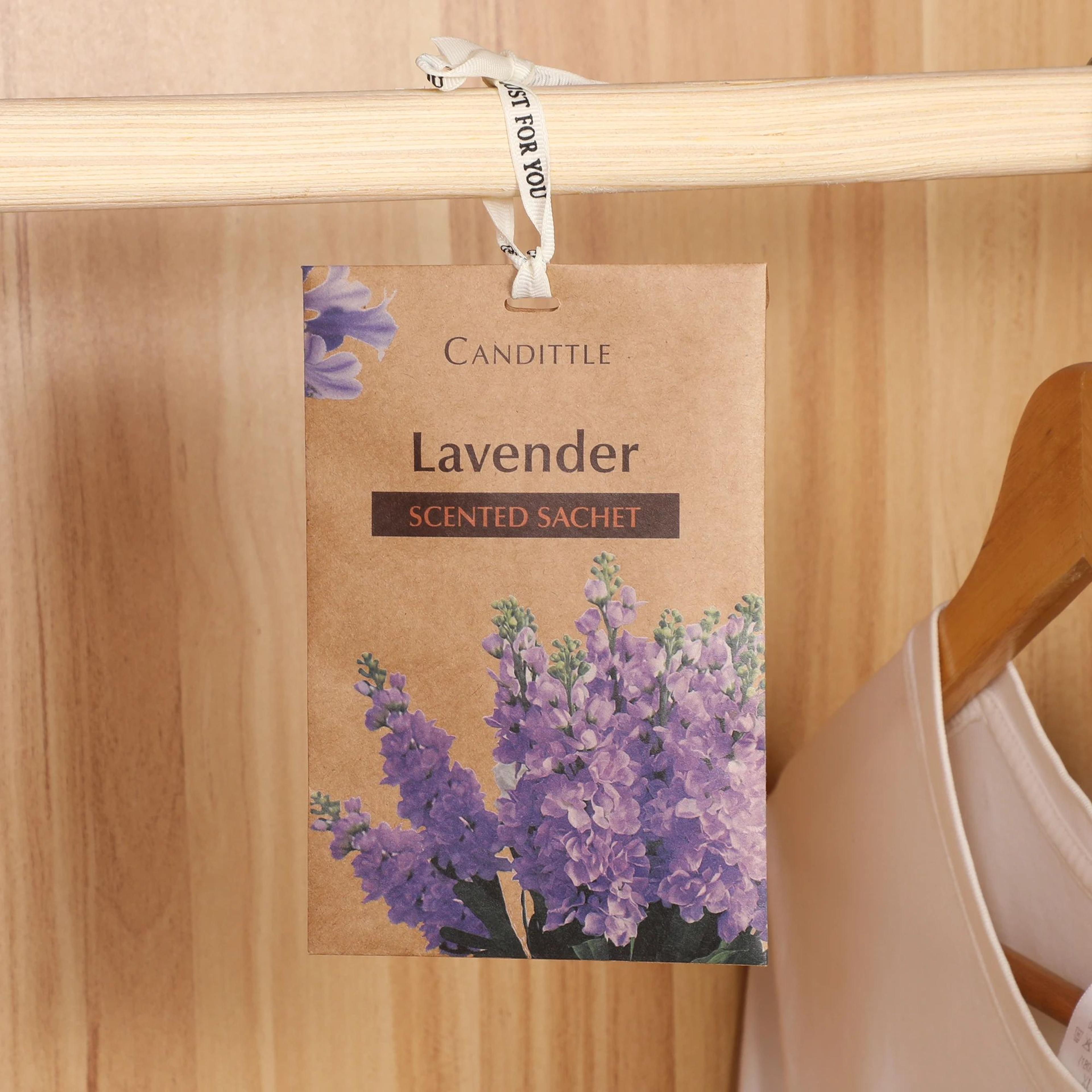 6Pack Scented Sachet Set  Oud Lavender Rose  Sandalwood Aroma Bags For Closet Drawer  Car Freshener 3