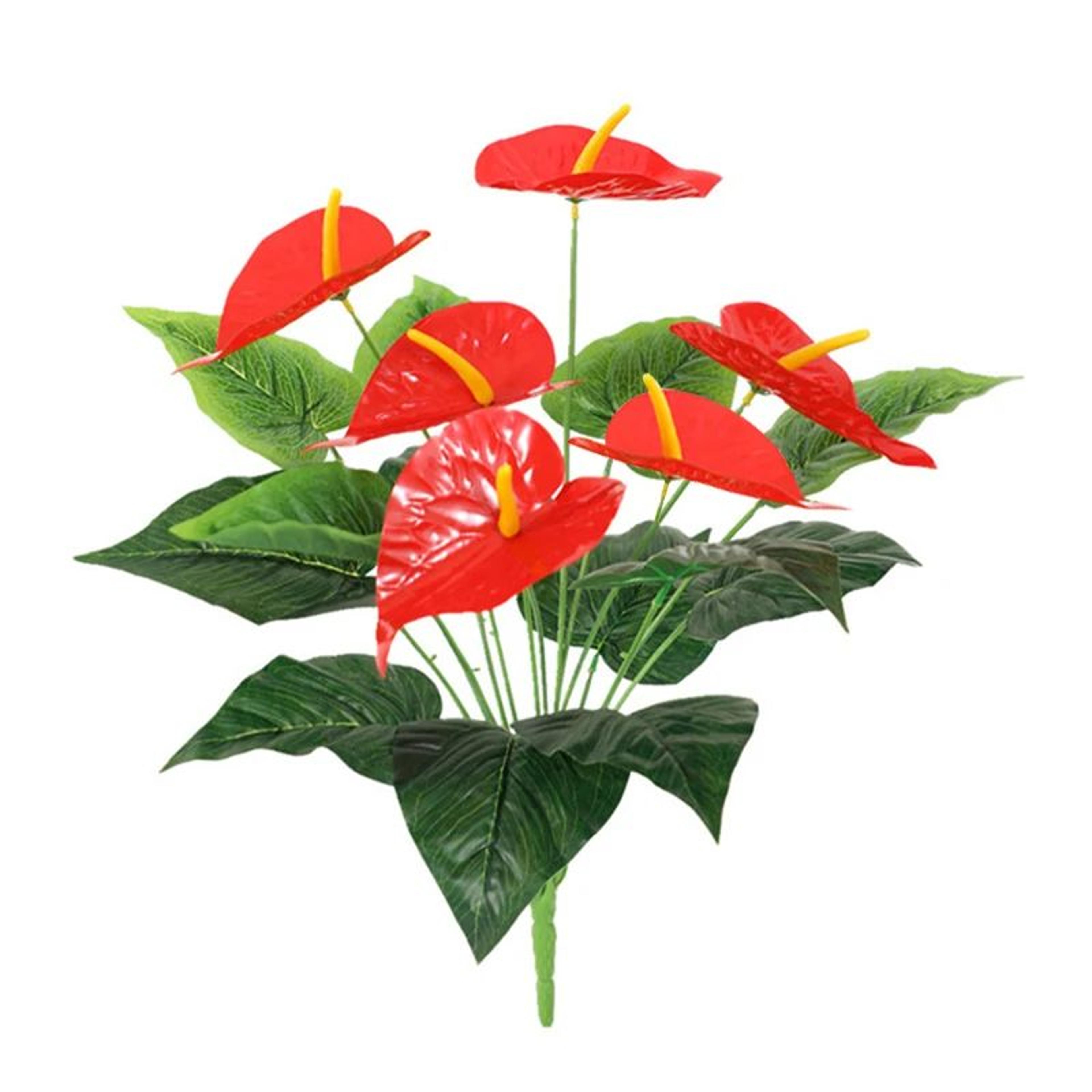 Large Artificial Monstera Leaf Plant  Tropical Faux Palm Fronds For Home  Outdoor Decor 7