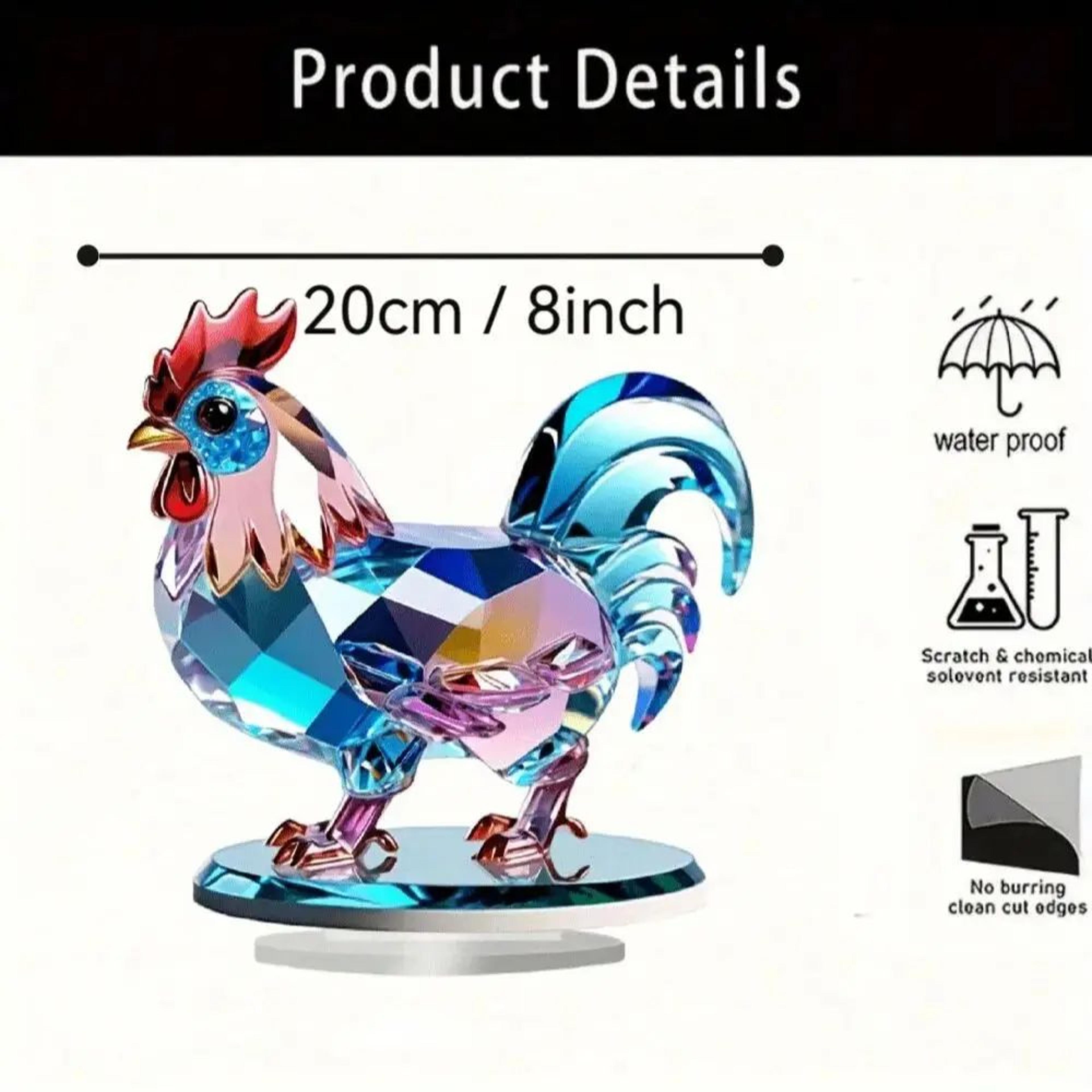 Cute Animal Desktop Figurine  Decorative Ornament For Home Office  Room Display 5