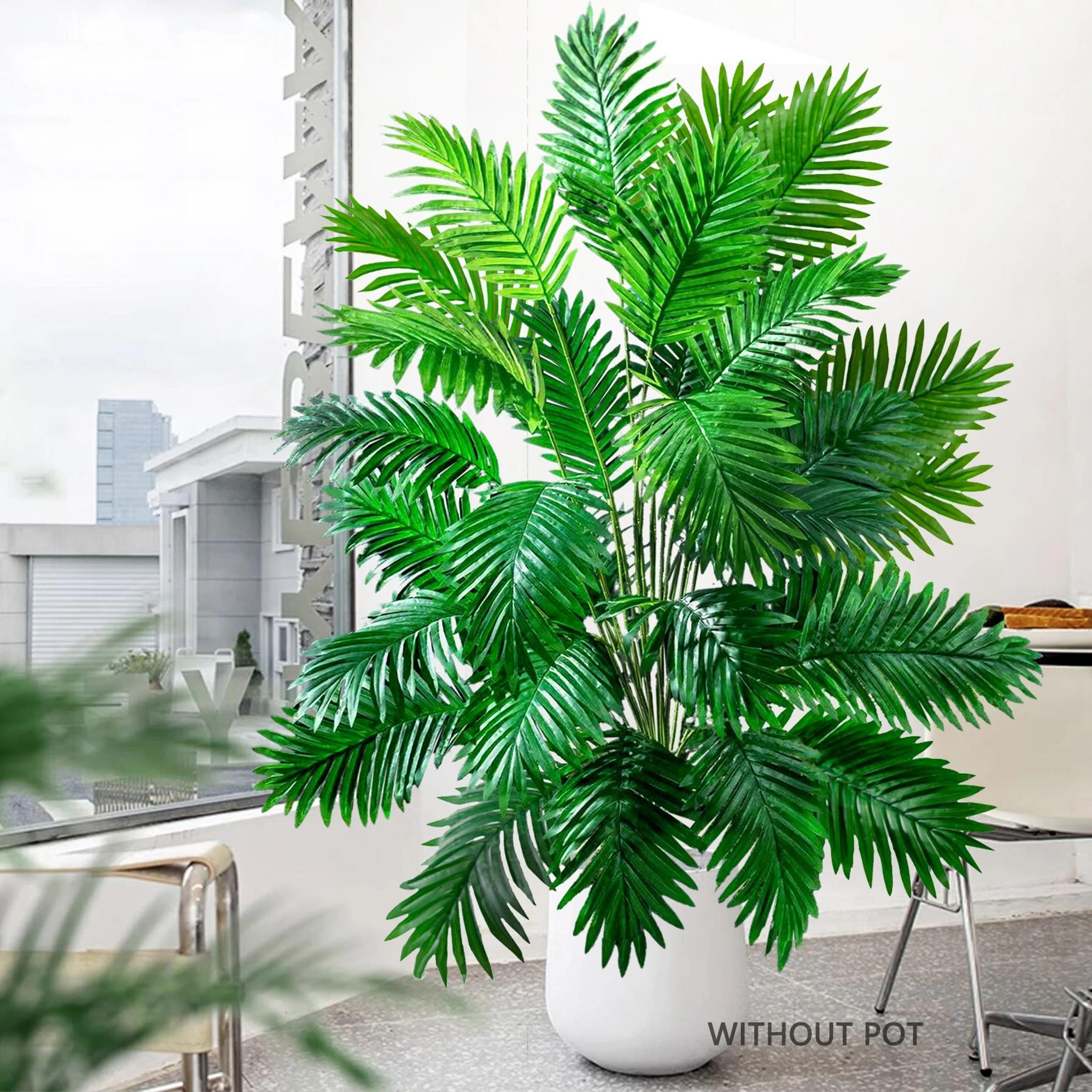 Large Artificial Palm Tree Leaves  Adjustable 2049 In Tropical Faux Plant Branches For Home  Garden