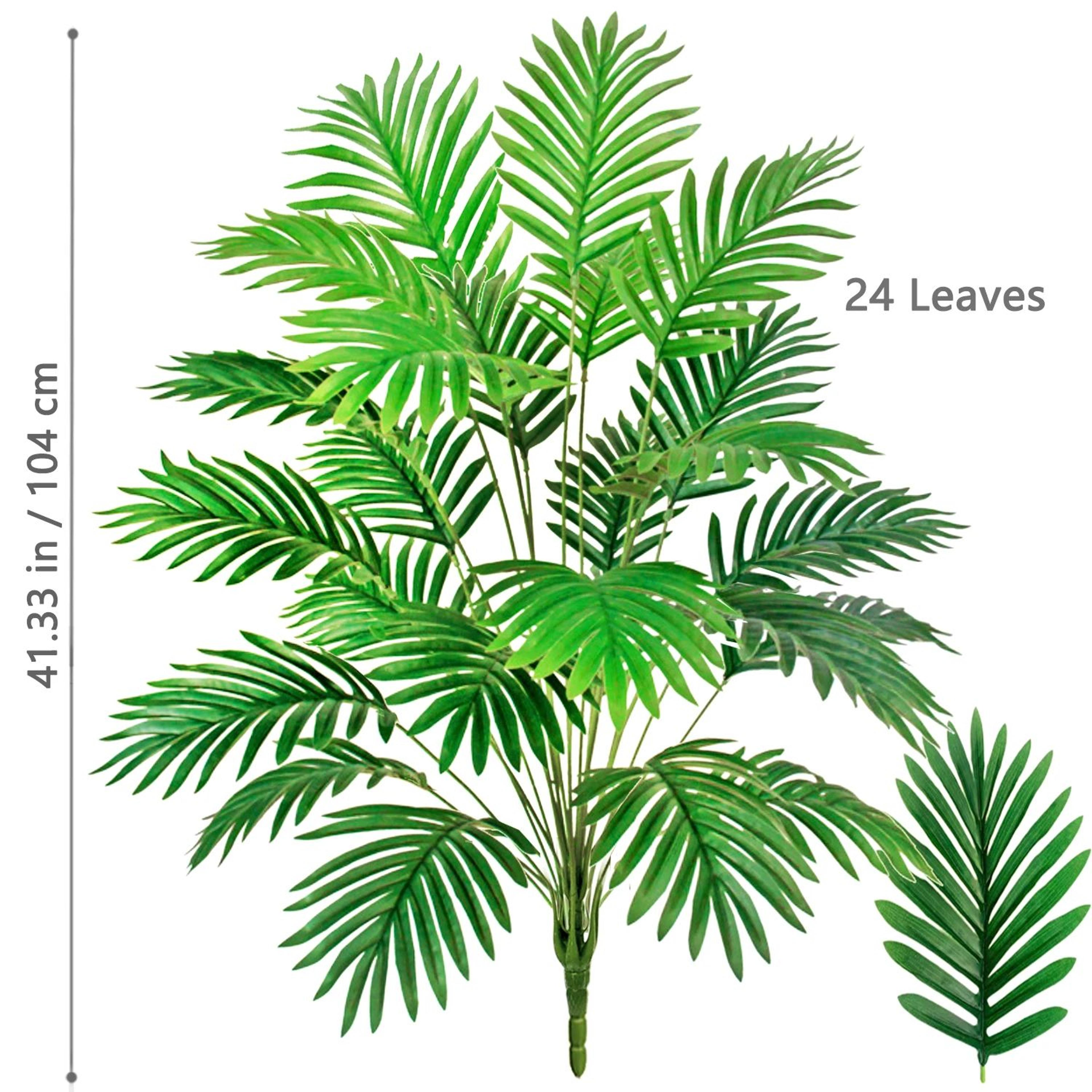 Large Artificial Palm Tree Leaves  Adjustable 2049 In Tropical Faux Plant Branches For Home  Garden 16