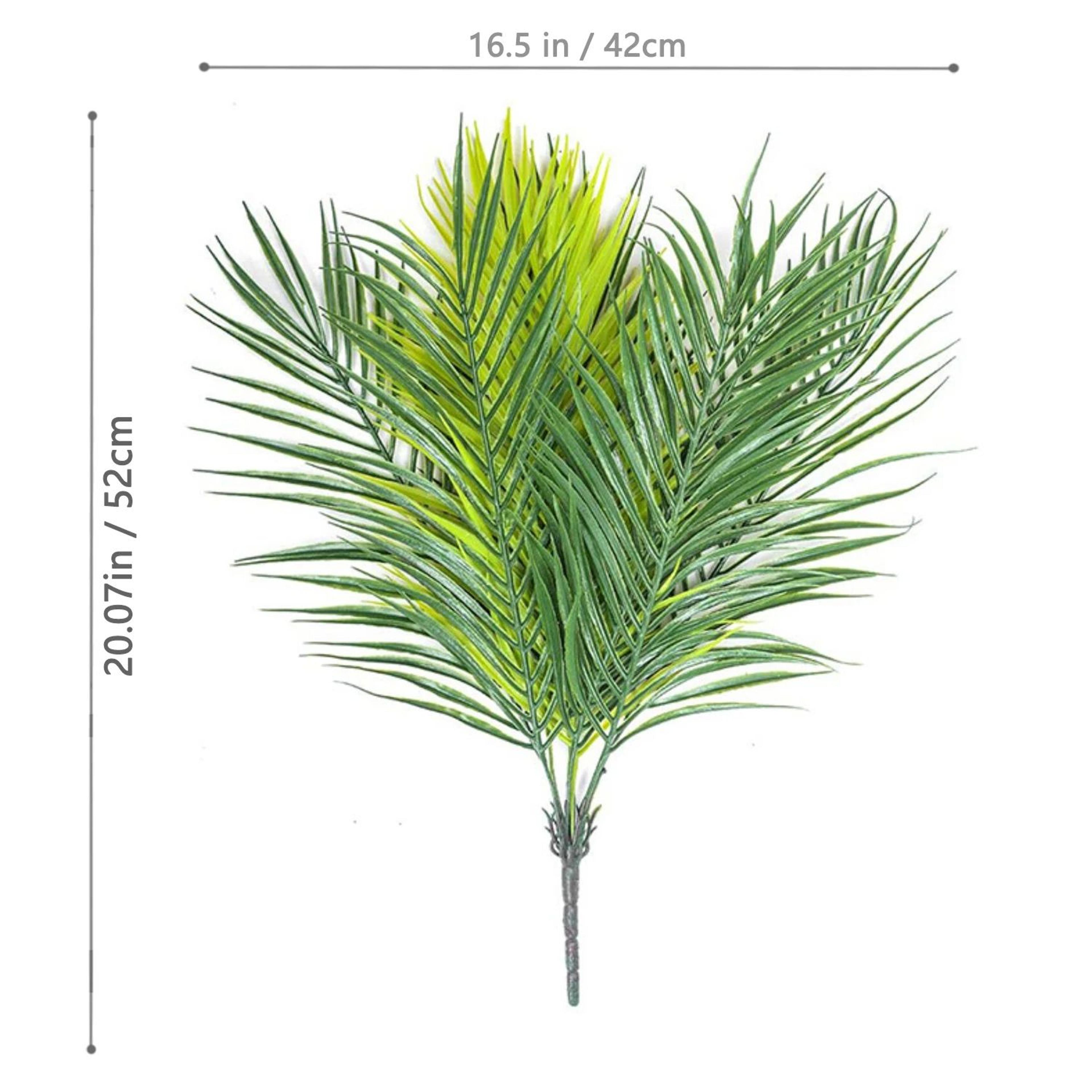Large Artificial Palm Tree Leaves  Adjustable 2049 In Tropical Faux Plant Branches For Home  Garden 17