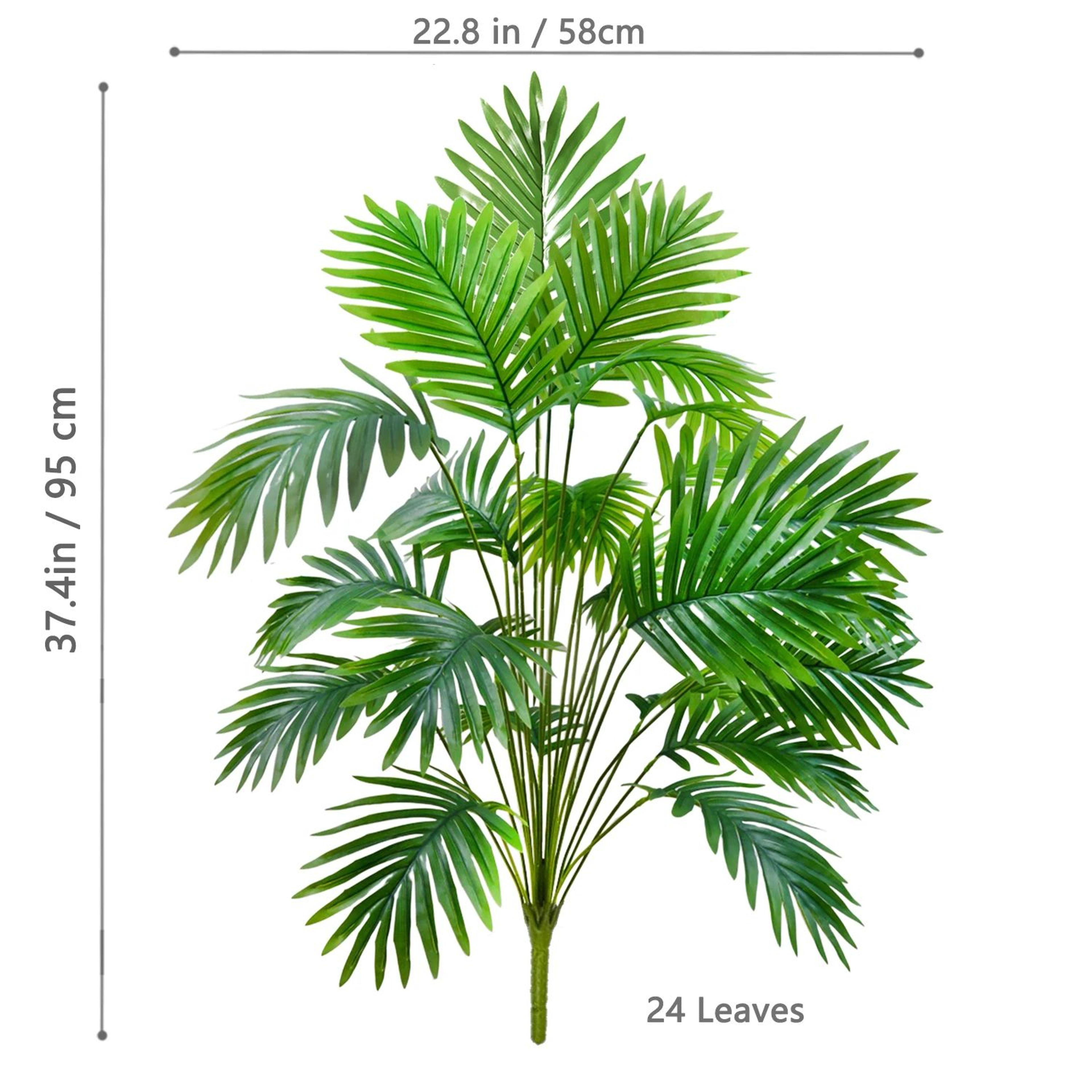 Large Artificial Palm Tree Leaves  Adjustable 2049 In Tropical Faux Plant Branches For Home  Garden 20