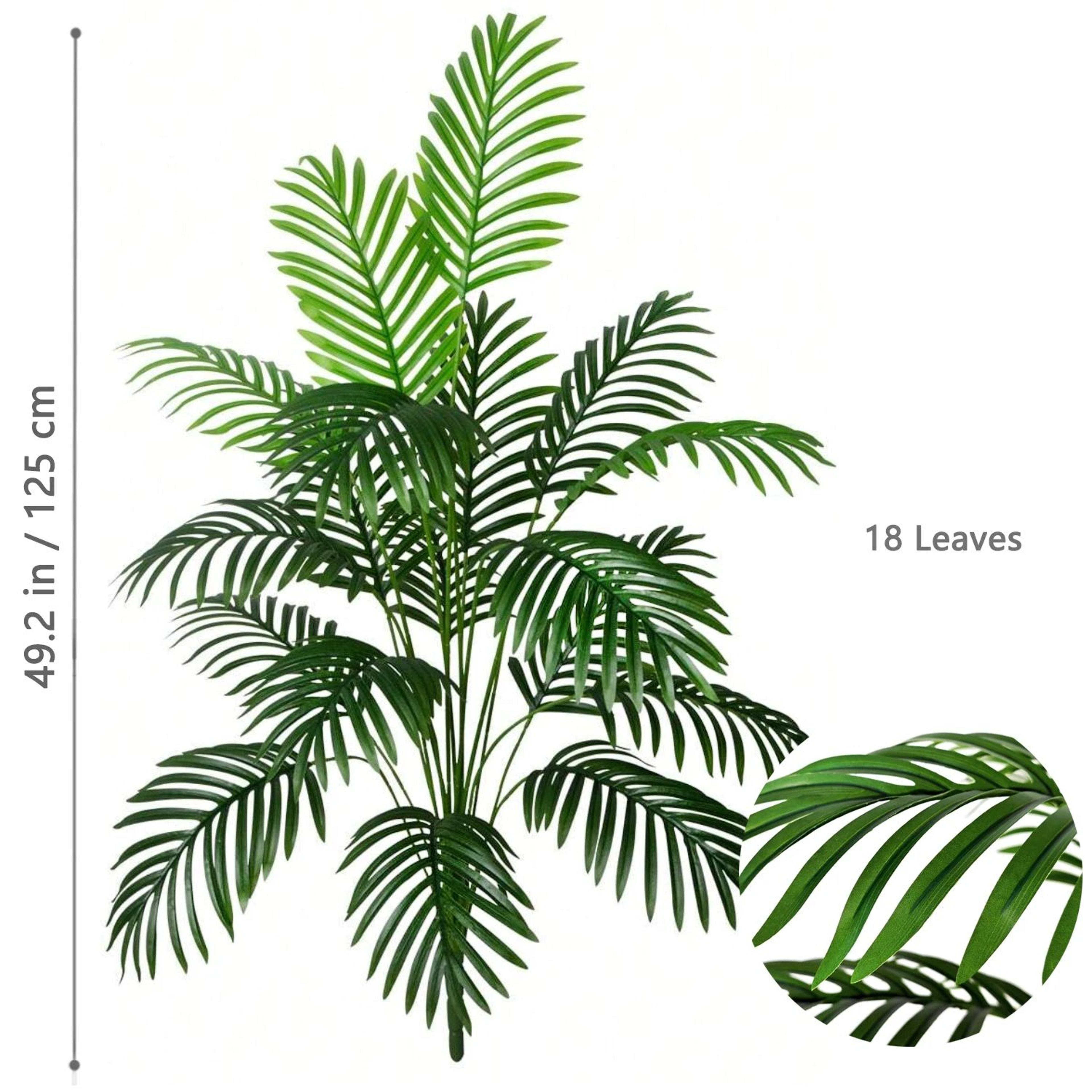 Large Artificial Palm Tree Leaves  Adjustable 2049 In Tropical Faux Plant Branches For Home  Garden 22